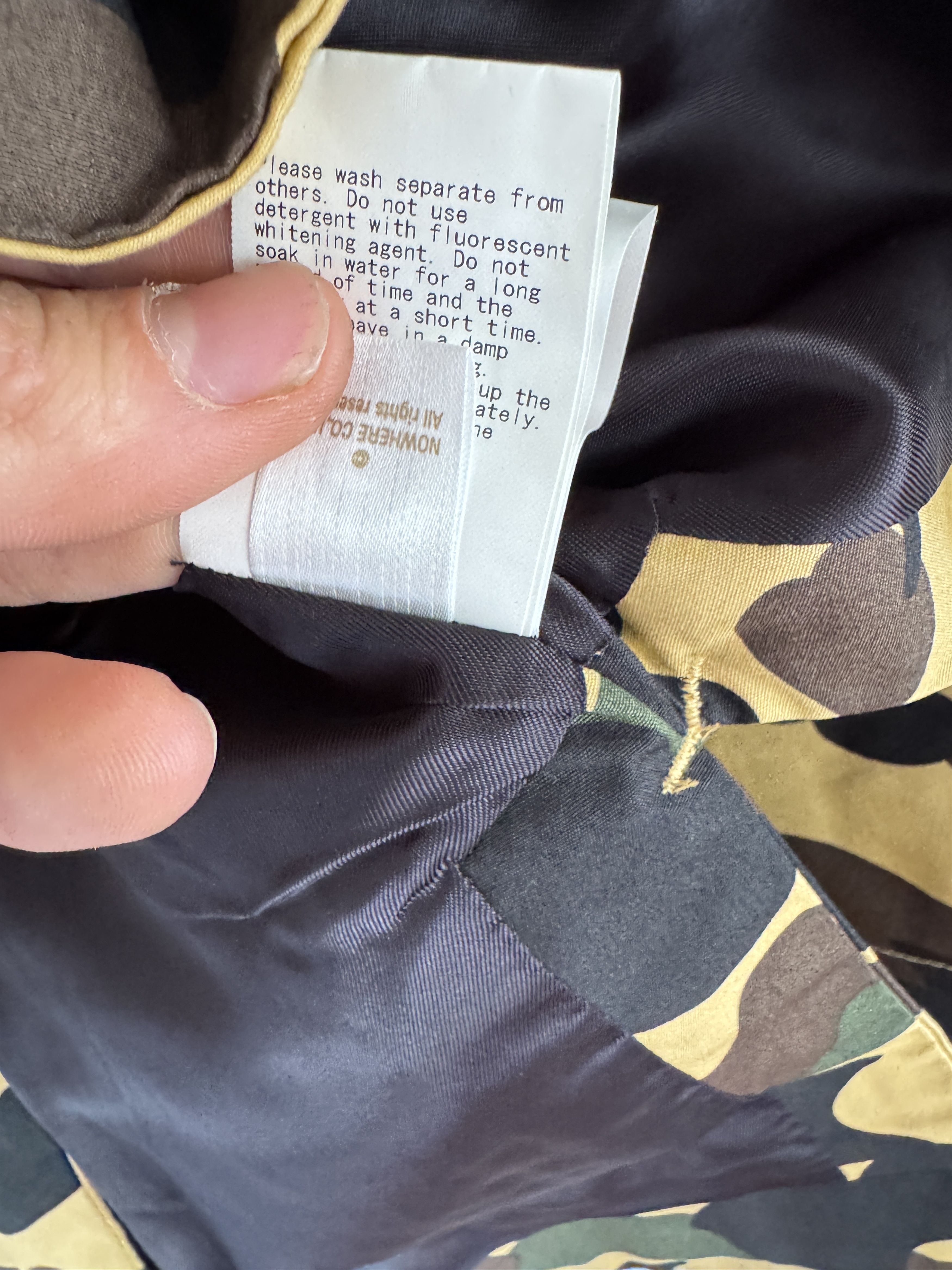 Bape 1st Camo China Jacket Yellow Size US XL / EU 56 / 4 - 18 Thumbnail