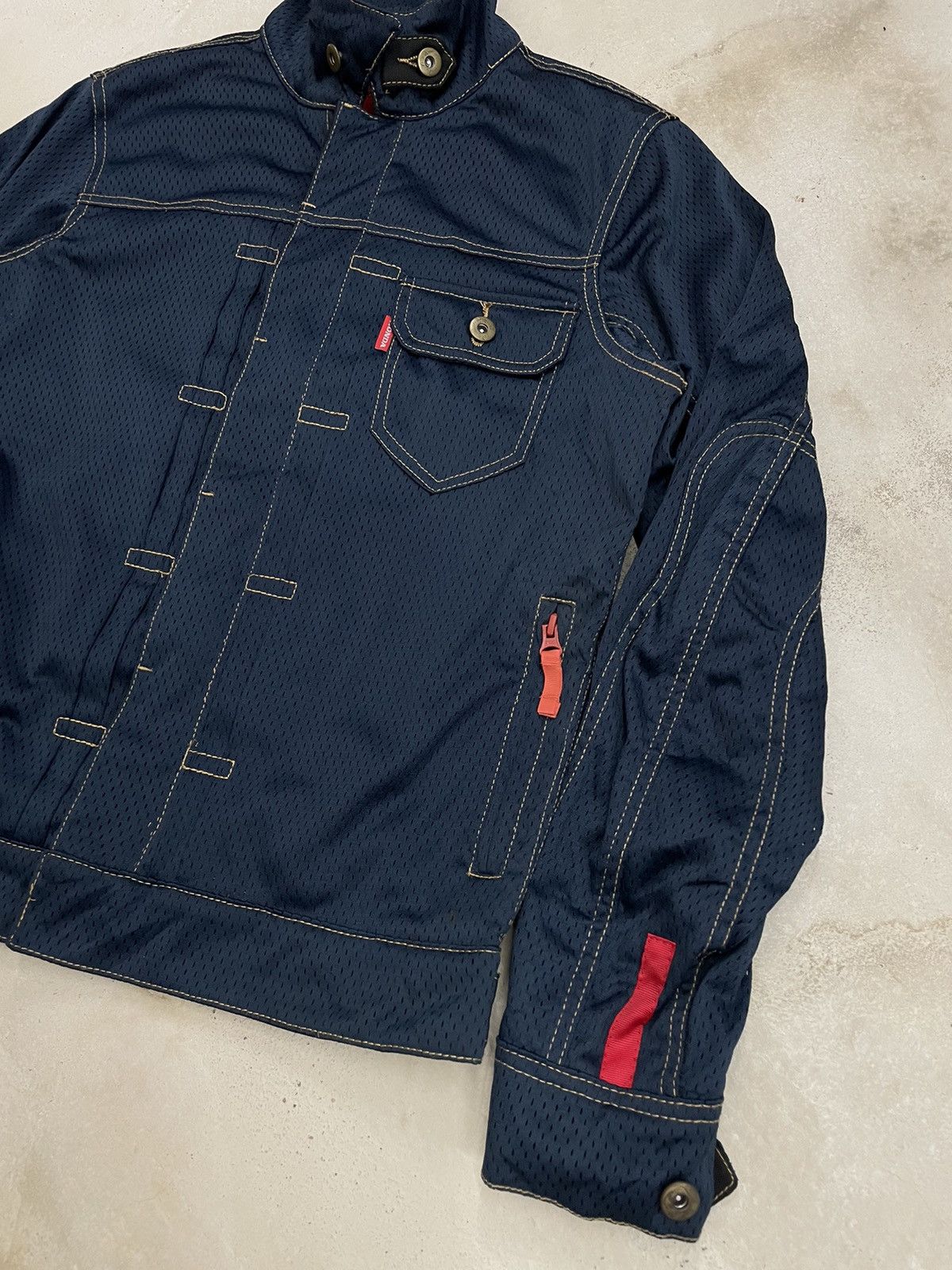 Honda Rare Vintage Honda Shiniciro Arakawa Padded Biker Jacket Size US M / EU 48-50 / 2 - 3 Thumbnail