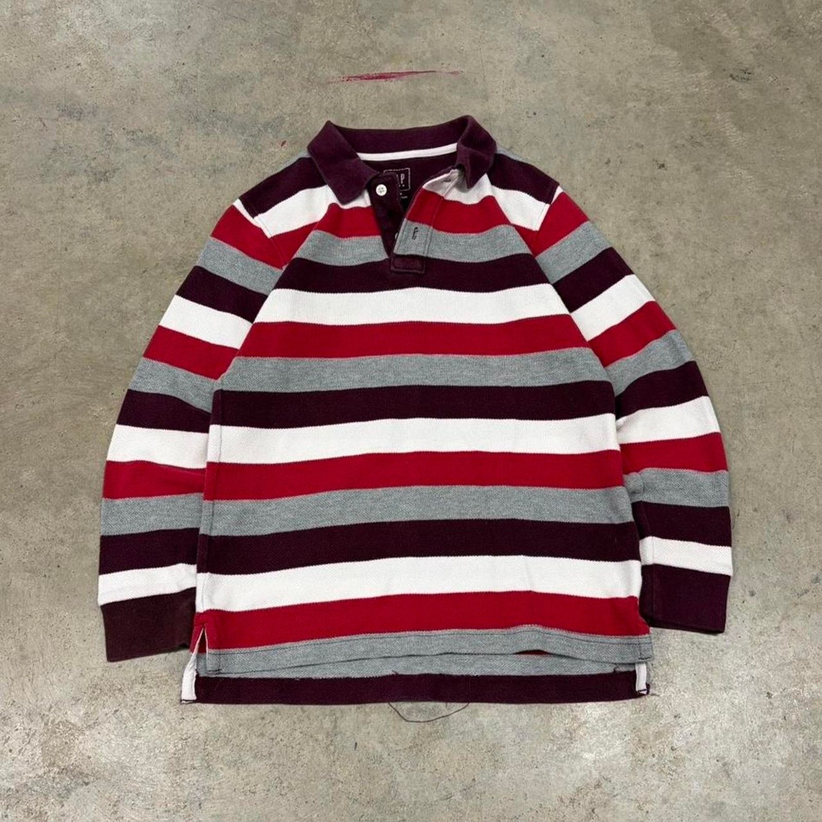 Gap 2000s y2k gap rugby polo Size US XS / EU 42 / 0 - 1 Thumbnail