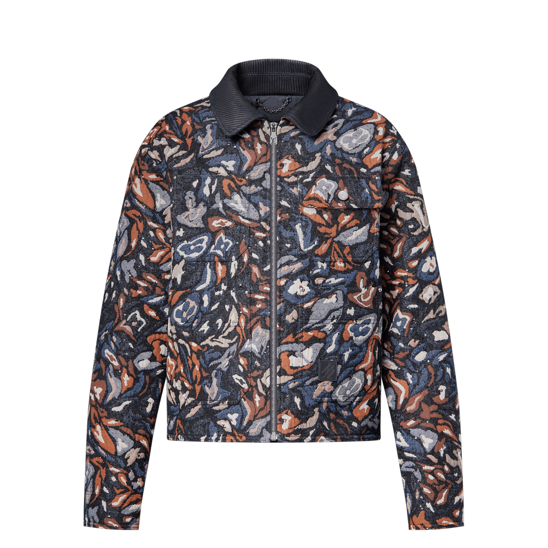 Louis Vuitton Sequin-Embellished Workwear Blouson Size US M / EU 48-50 / 2 - 1 Thumbnail