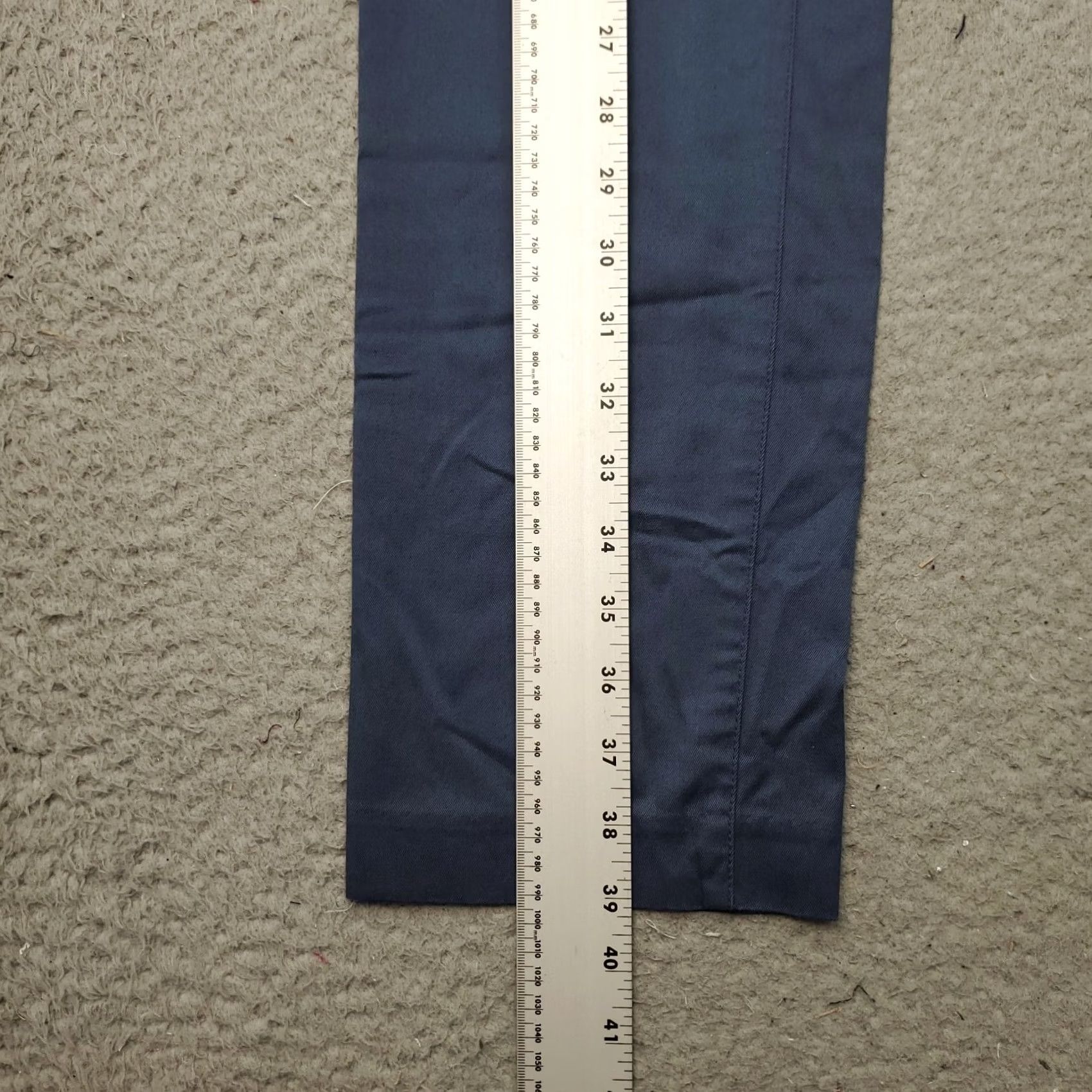 Bonobos VINTAGE Bonobos Dress Pants Men 30 Blue Tailored Slash Pocket Stretchy Flat Front Pants Mens Size US 30 / EU 46 - 3 Thumbnail