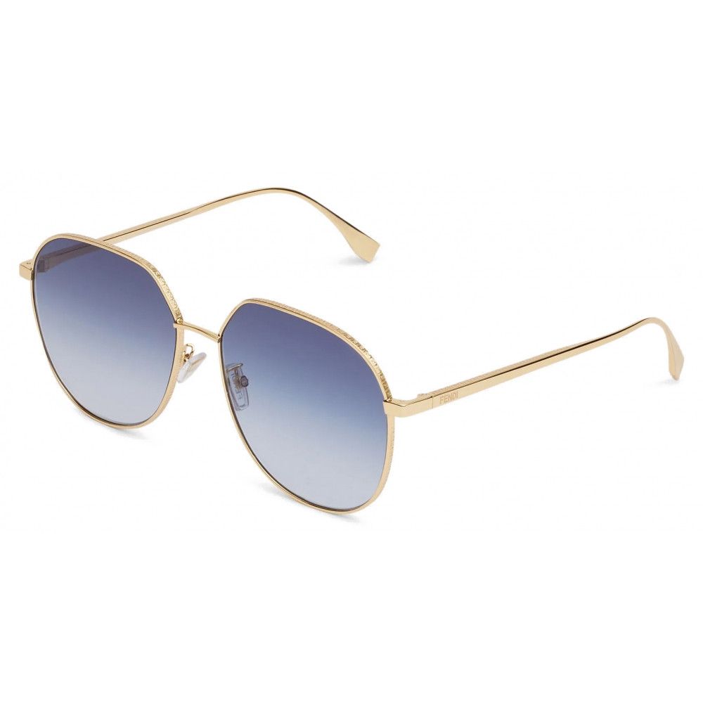 Fendi o1loc1c0824 Size: OS/ Baguette Sunglasses in Light Blue Size ONE SIZE - 2 Thumbnail