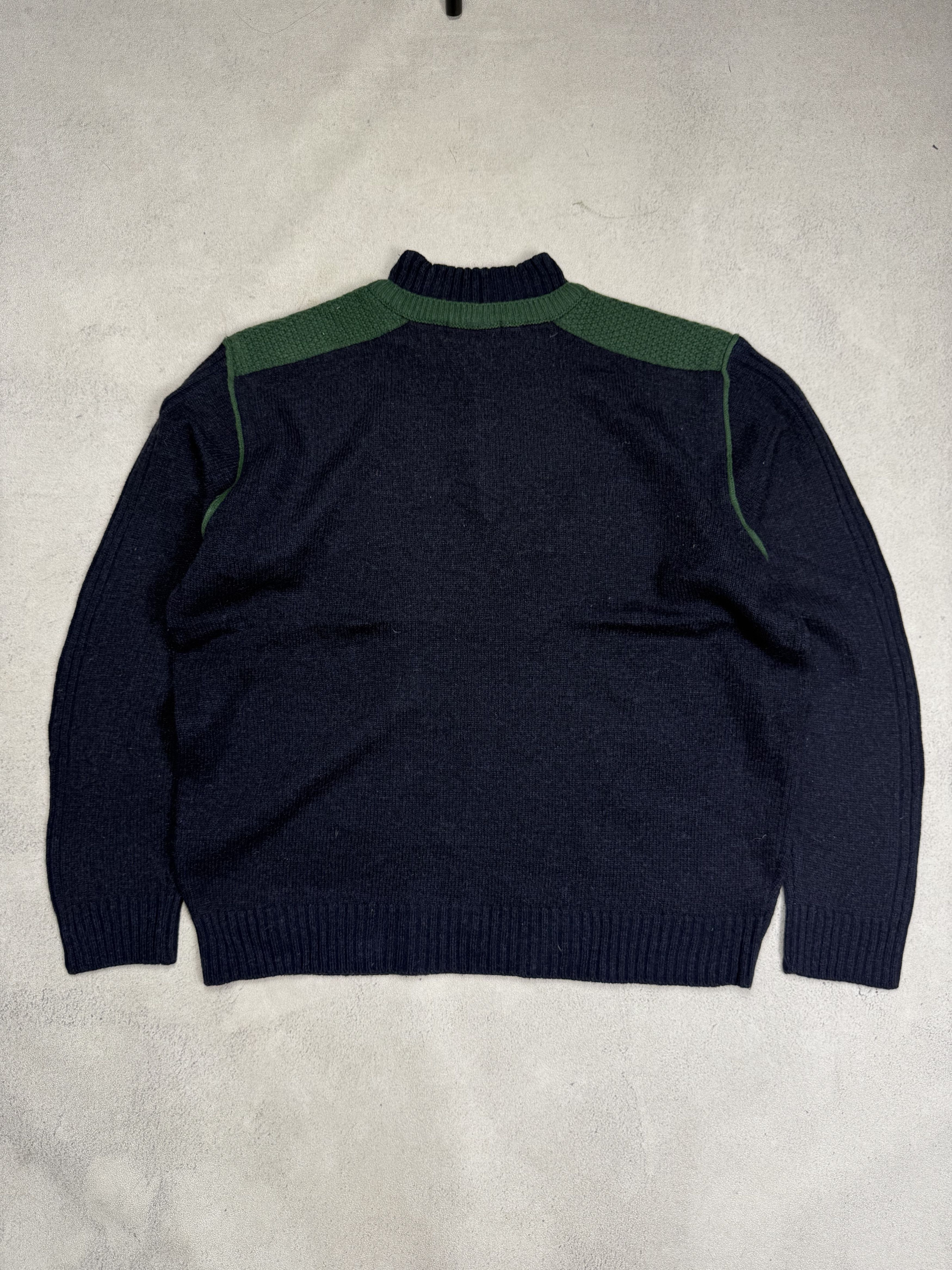 Vintage Vintage Bean Pole Knit Half Zip Sweater Size US M / EU 48-50 / 2 - 5 Thumbnail