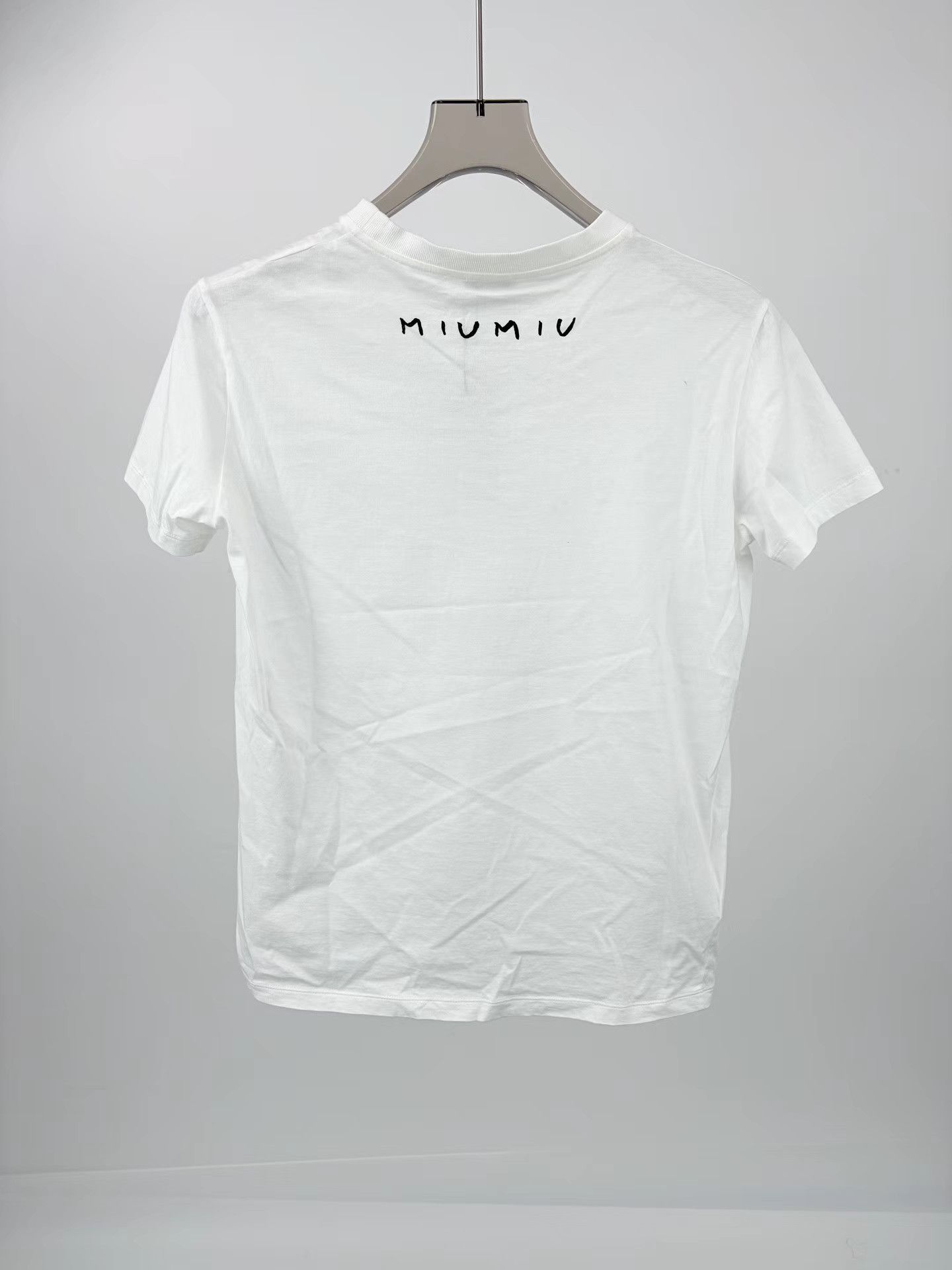 Miu Miu MIUMIU Cherry & Letter Print Short Sleeve K1 Size US S / EU 44-46 / 1 - 2 Thumbnail