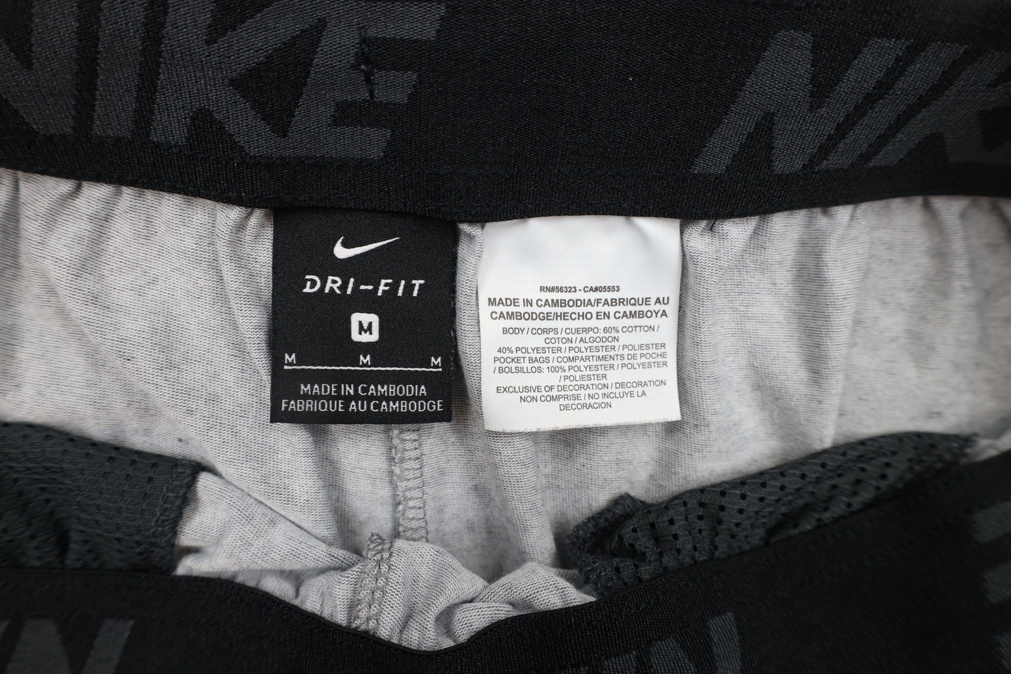 Nike × Vintage Vintage Nike Mini Swoosh Above Knee Shorts Heather Gray Size US 32 / EU 48 - 6 Thumbnail