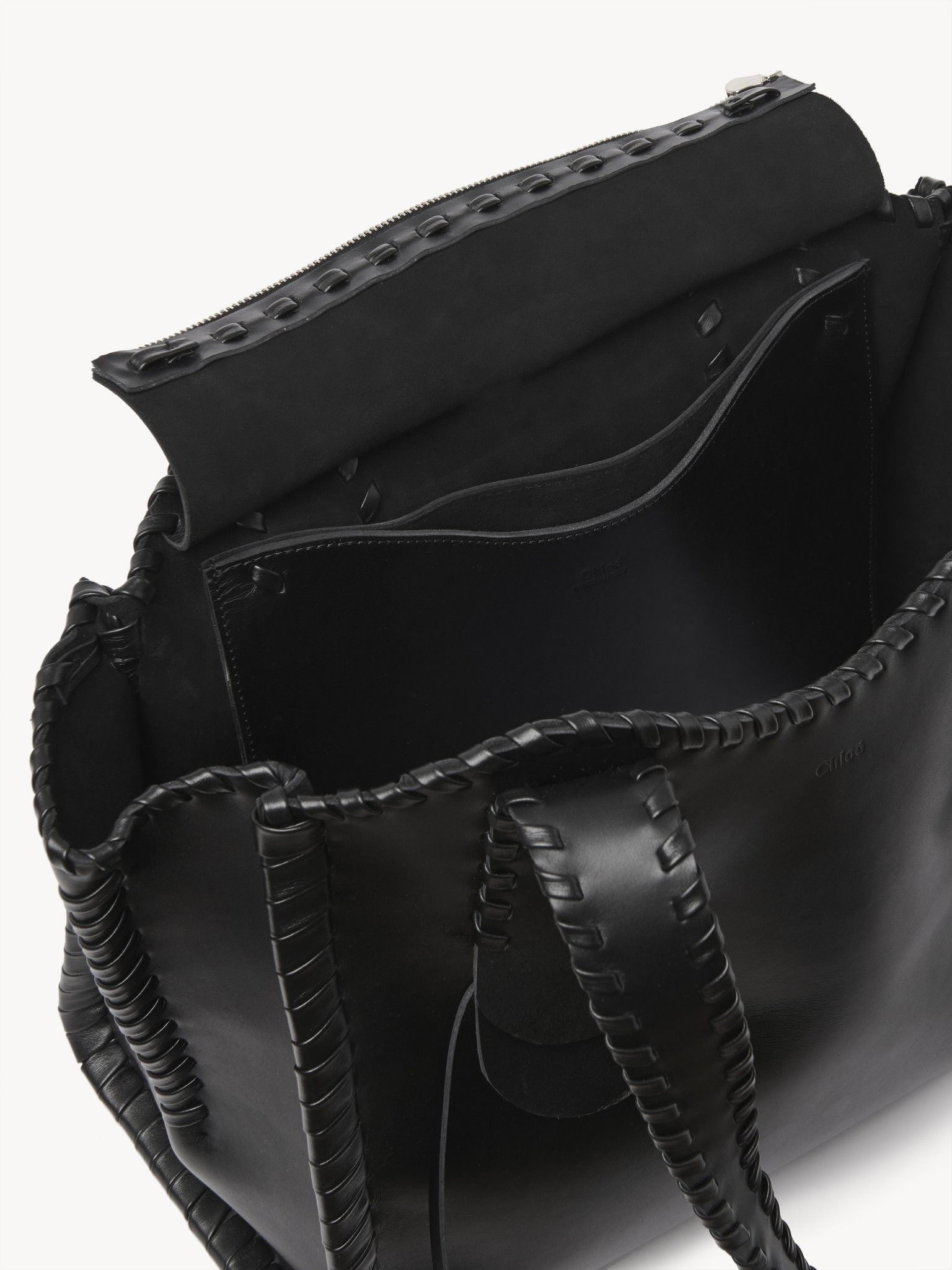 Chloe o1loc1c0325 Size: OS / CHC23 Mony Medium Tote Bag in Black Size ONE SIZE - 5 Thumbnail