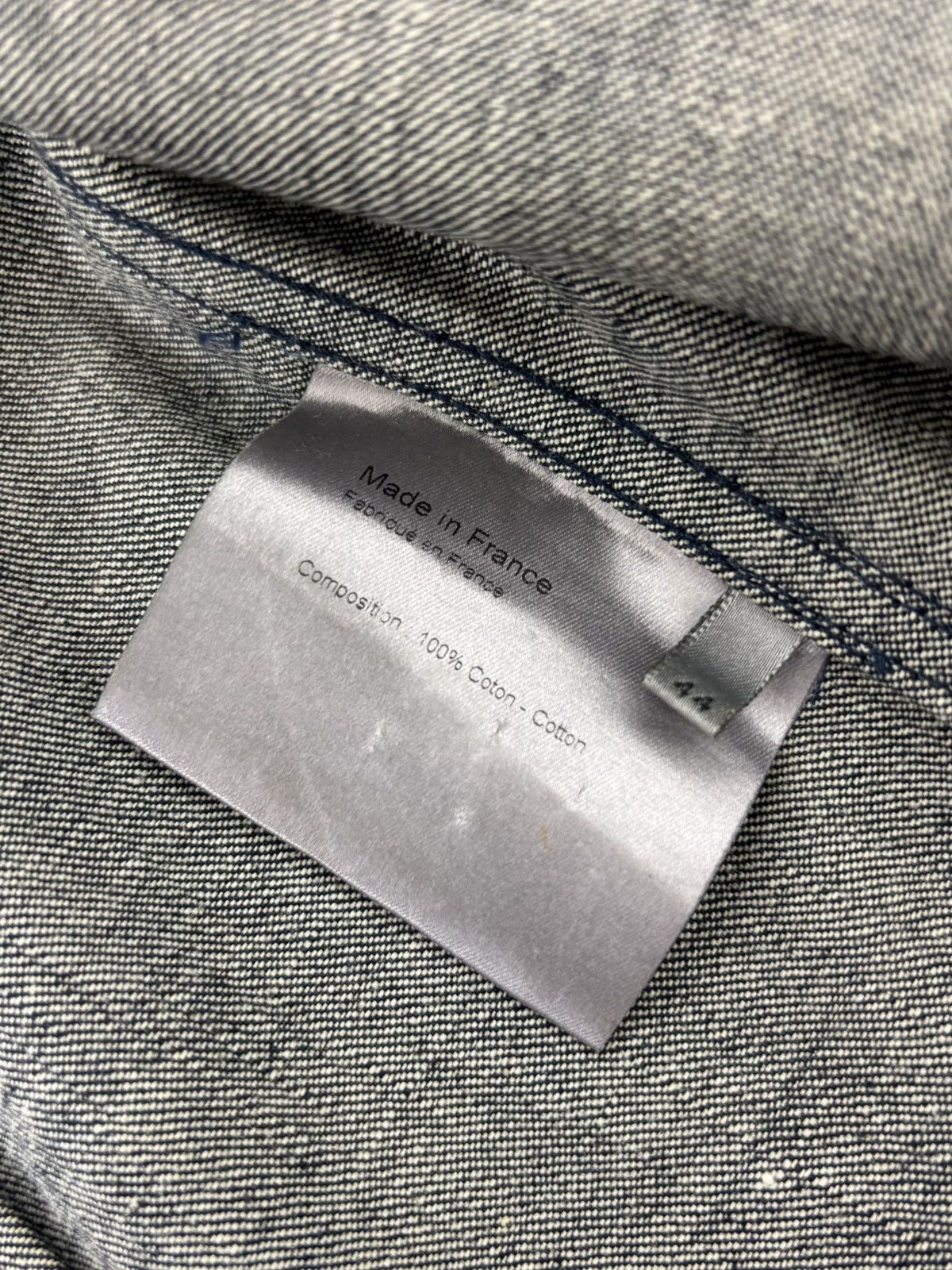 Dior × Hedi Slimane S/S 2002 Denim Jacket (SS02, Archive/Vintage, Homme) Size US S / EU 44-46 / 1 - 10 Thumbnail