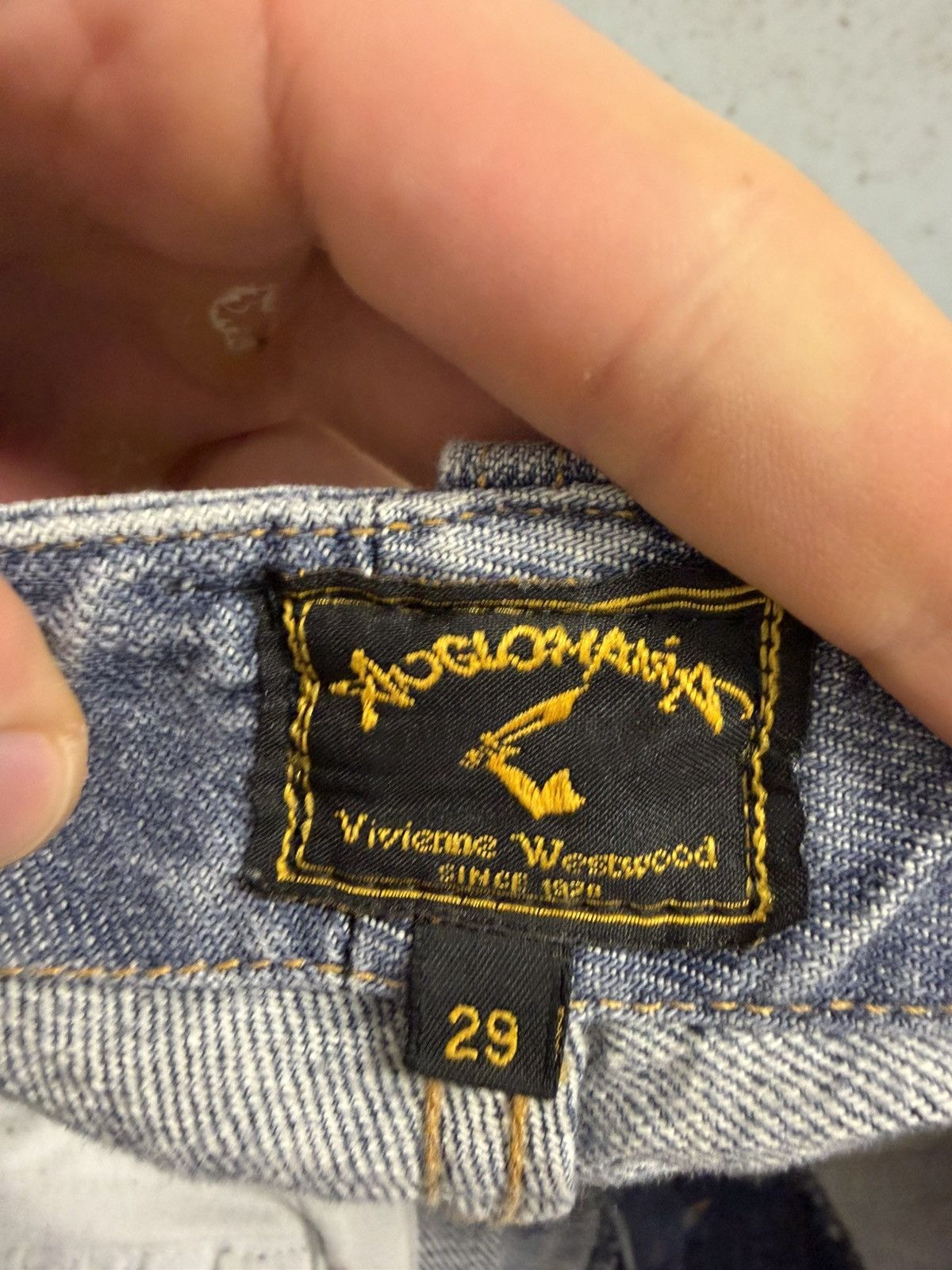 Vivienne Westwood Vintage 2000 Vivienne Westwood Anglomania Distressed Jeans Size US 29 - 8 Thumbnail