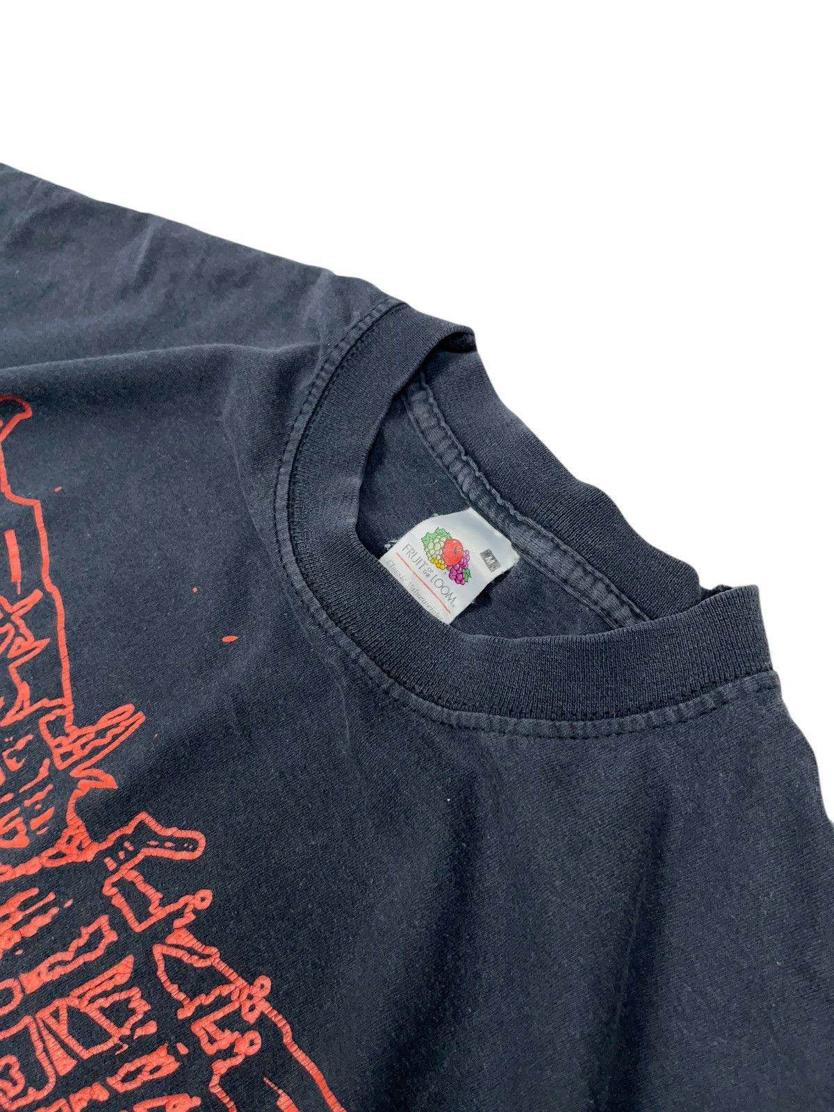 Band Tees × Vintage Vintage 00s Gorerotted Death Grindcore Band T-shirt Size US M / EU 48-50 / 2 - 7 Thumbnail