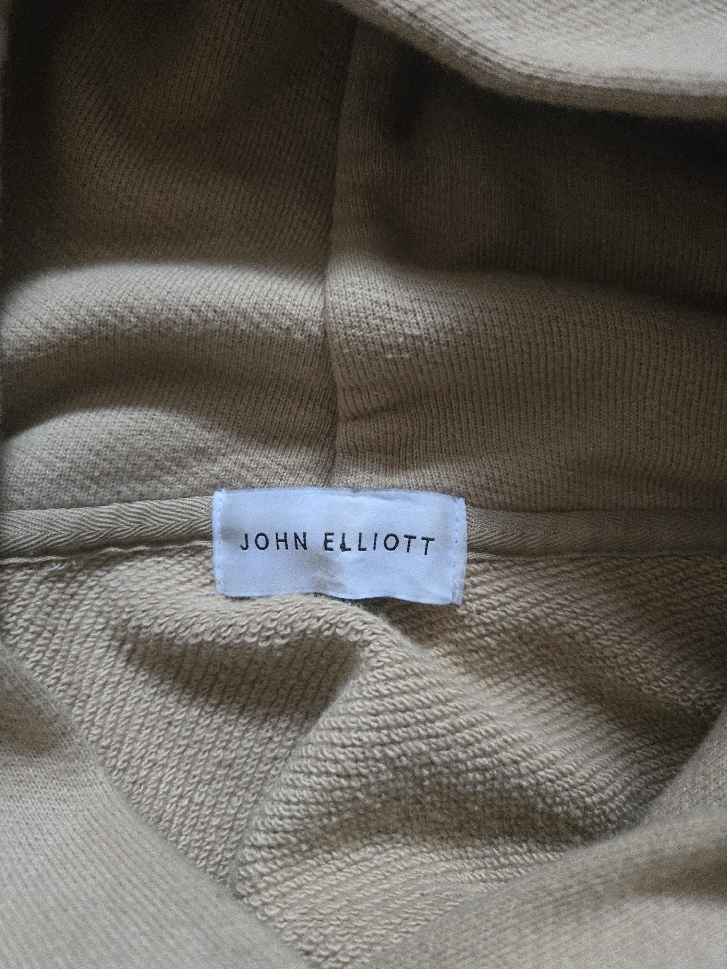 John Elliott John Elliott 4 XL Hooded Villain Khaki Hoodie Sweatshirt Size US XL / EU 56 / 4 - 3 Thumbnail