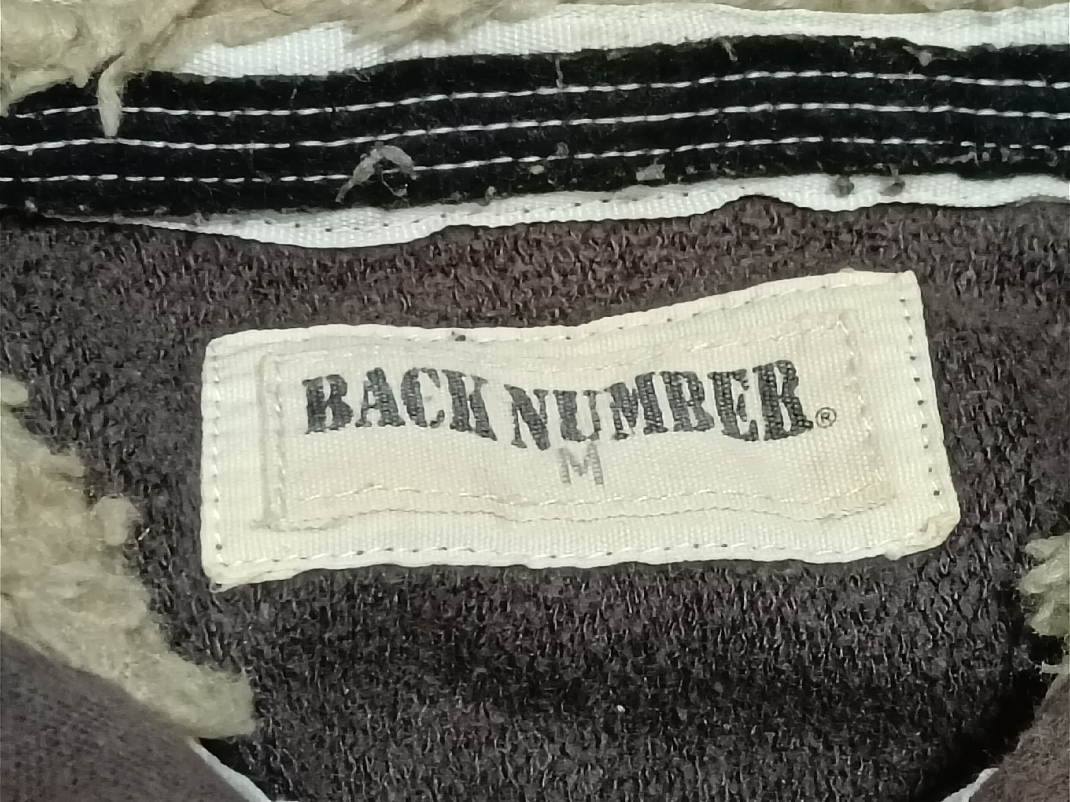 If Six Was Nine BACK NUMBER DISTRESS DESIGN HOODIE Size US M / EU 48-50 / 2 - 2 Thumbnail