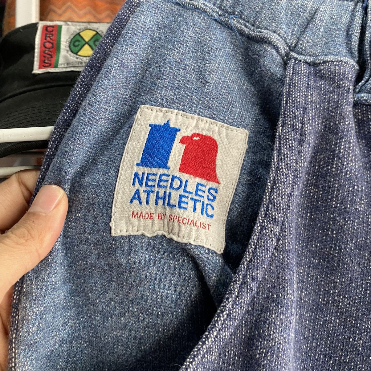 Needles Needles H.D. BDU SweatPants Denim Patchwork Drawstring Blue Size US 32 / EU 48 - 11 Thumbnail