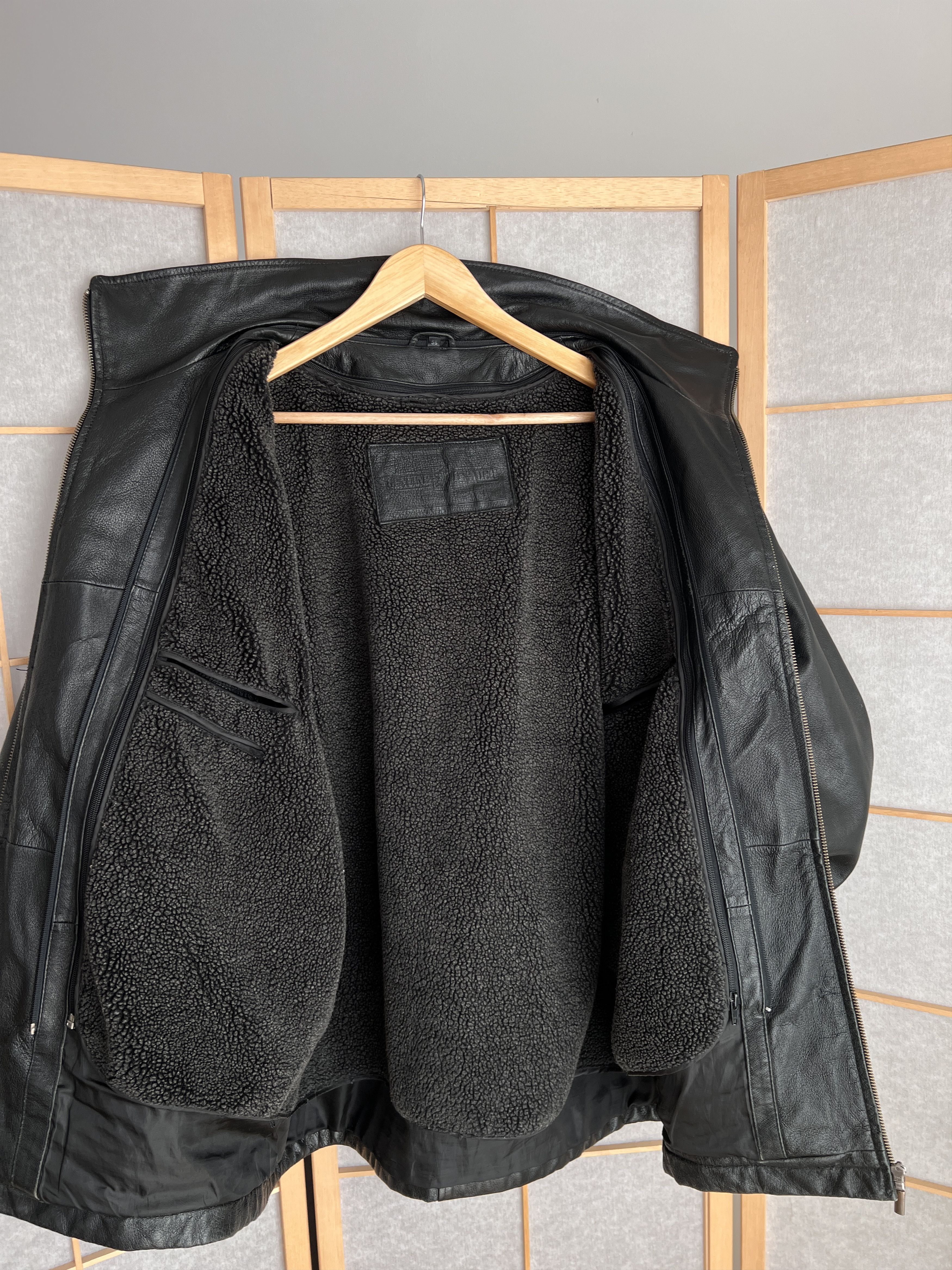 Hysteric Glamour 90s real leather jacket coat boxy fit y2k avant garde opium Size US XL / EU 56 / 4 - 20 Thumbnail