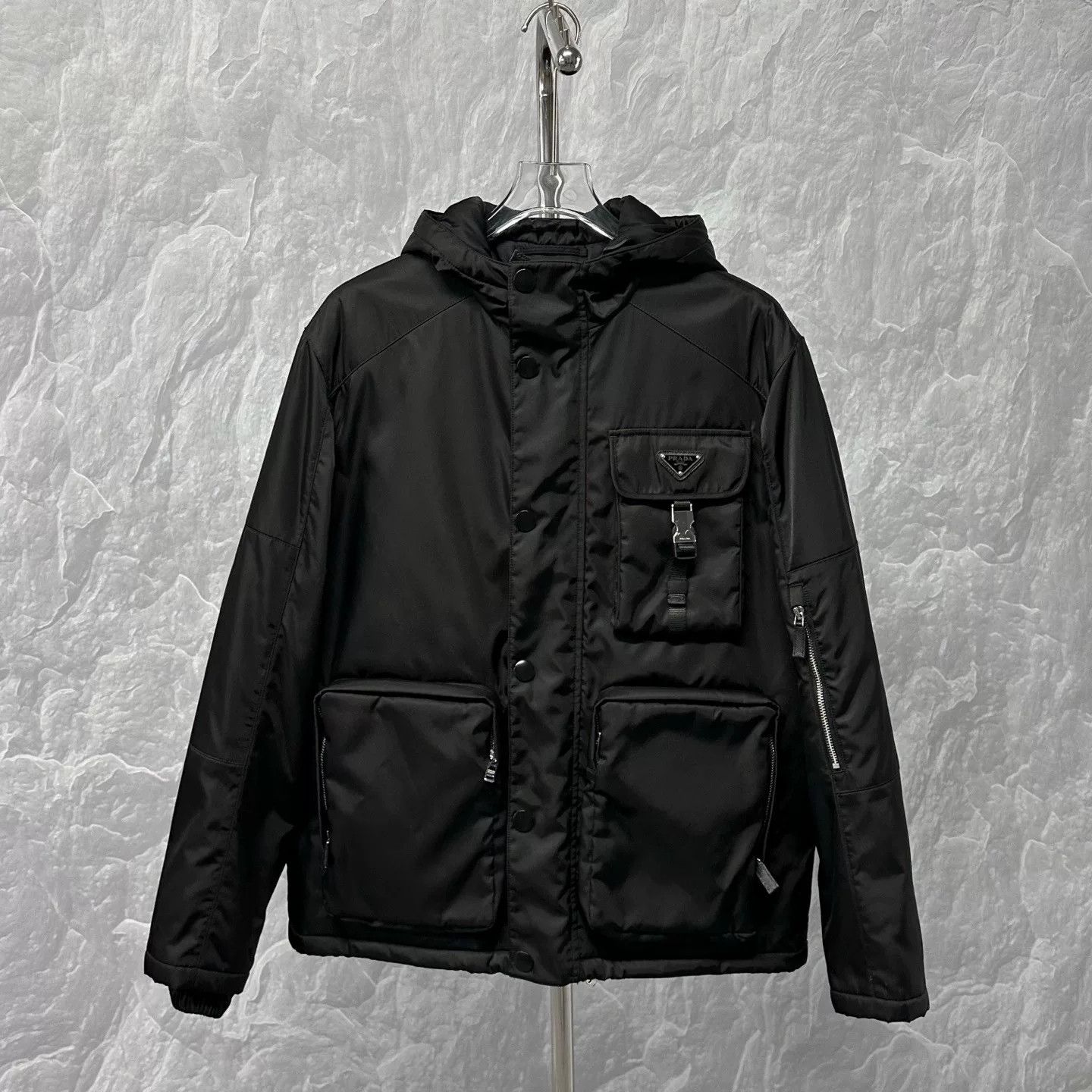 Prada PRADA Nylon Zip Up Jacket Art SGA638 | Grailed