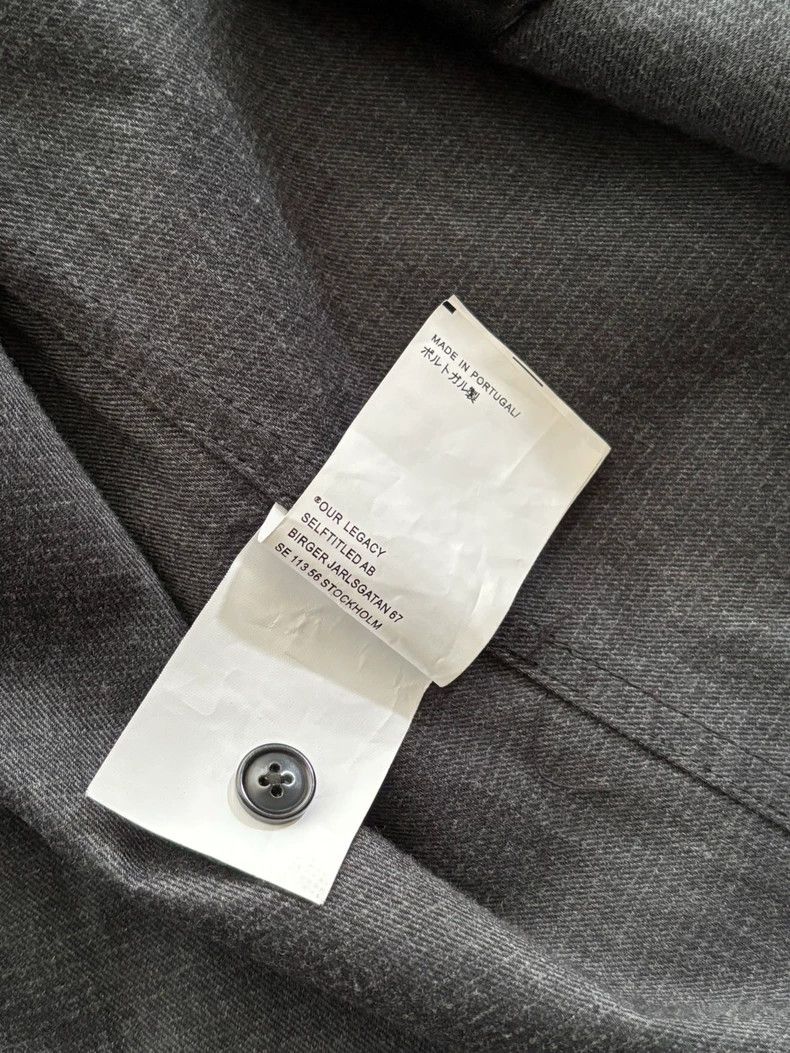 Our Legacy our legacy22fw pu imitation leather shirt 2503-Nextarrow Size US M / EU 48-50 / 2 - 4 Thumbnail