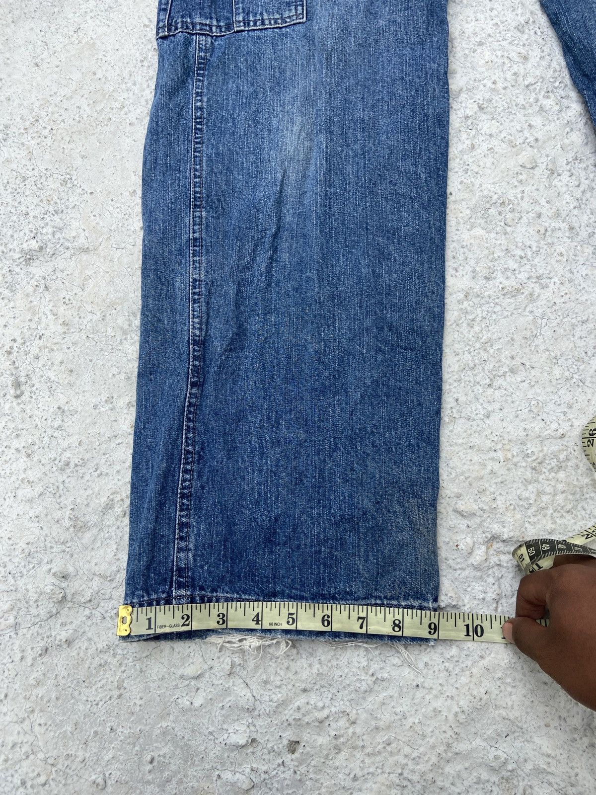 Japanese Brand × Vintage × Wrangler Baggy Wrangler Workwear Denim Size US 32 / EU 48 - 11 Thumbnail