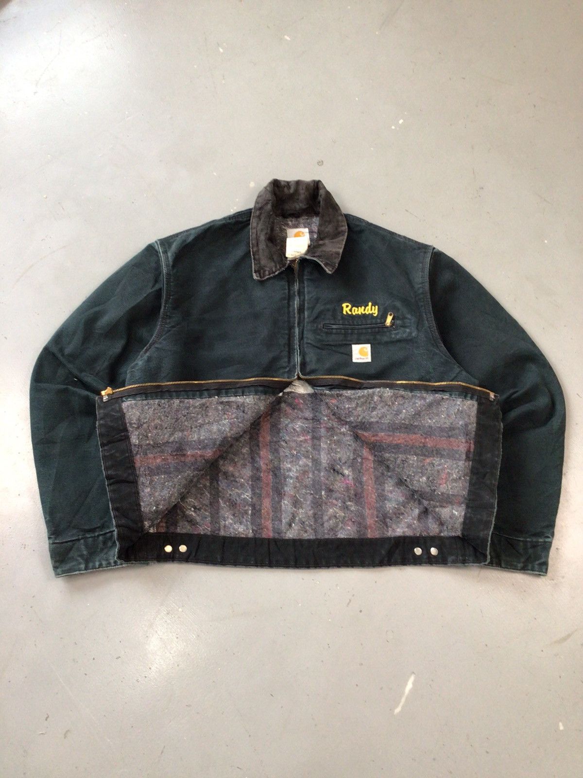 Carhartt × Vintage Vintage Carhartt j01blk Detroit blanket line jacket Size US M / EU 48-50 / 2 - 2 Thumbnail