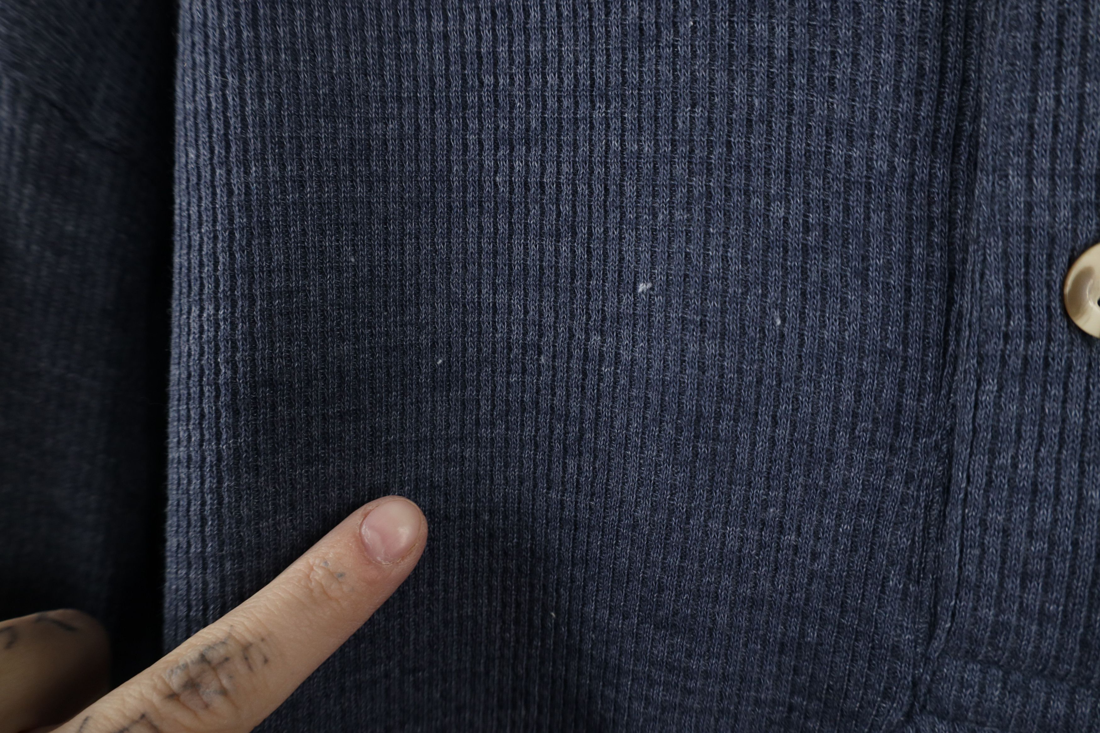 Vintage Vintage 90s Streetwear Knit Long Sleeve Henley T-Shirt Size US XXL / EU 58 / 5 - 5 Thumbnail