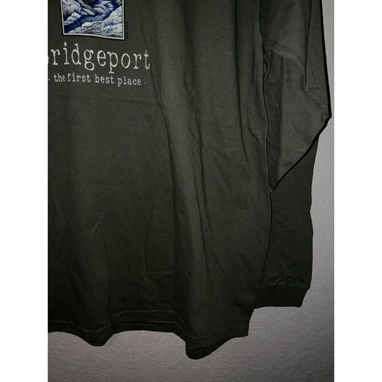 Anvil Vintage Bridgeport Shirt American Original Winter Ski 90s XL Size US XL / EU 56 / 4 - 6 Thumbnail