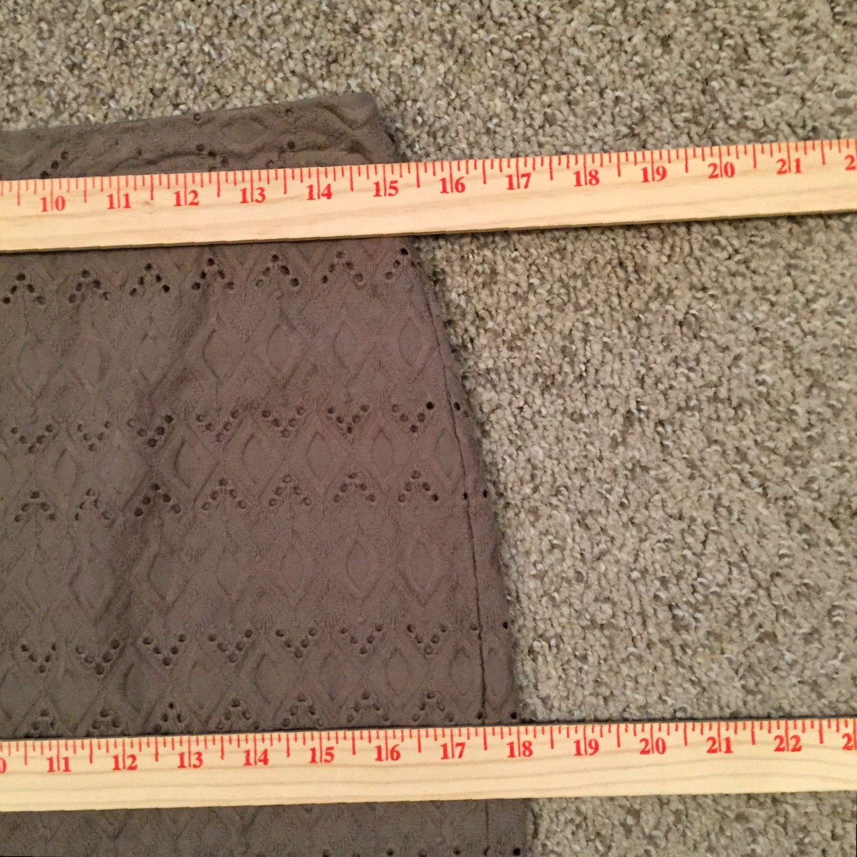Ann Taylor Ann Taylor Skirt Grade 4 Gray Knee Length Lined Geometric Pencil Women Regular Size 4 Size 27" / US 4 / IT 40 - 4 Thumbnail