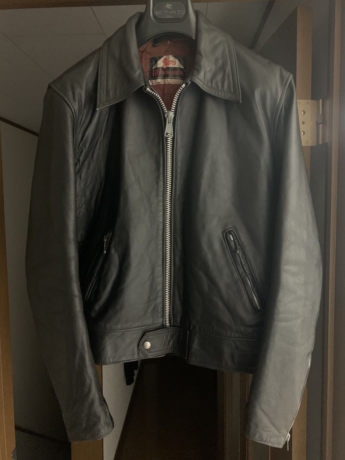 Lewis Leathers vintage highwayman Phantom jacket 42 44 Size US L / EU 52-54 / 3 - 1 Thumbnail