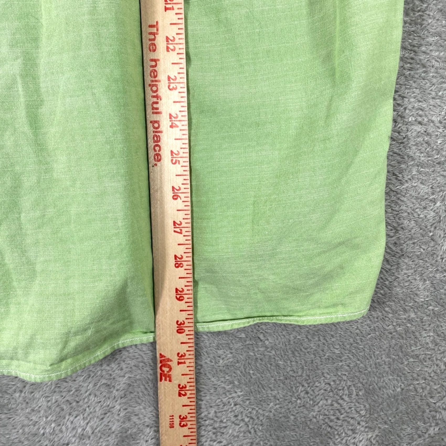 Pendleton Pendleton Warren Shirt Mens Large Green Short Sleeve Cotton Button Up Utility Size US L / EU 52-54 / 3 - 7 Thumbnail