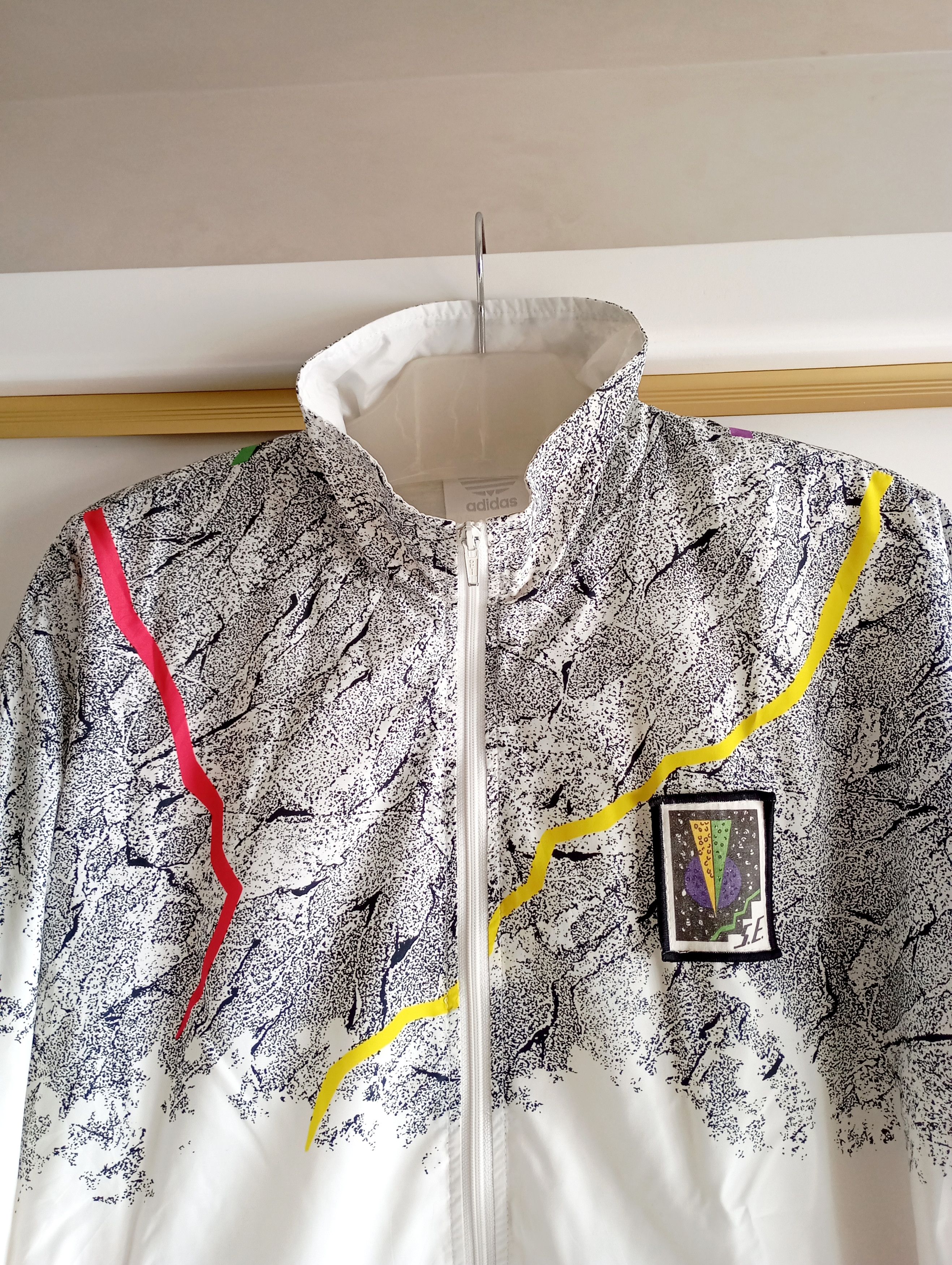 Adidas Adidas Stefan Edberg Vintage Track Top Jacket 80s 90s Tennis Size US L / EU 52-54 / 3 - 2 Thumbnail