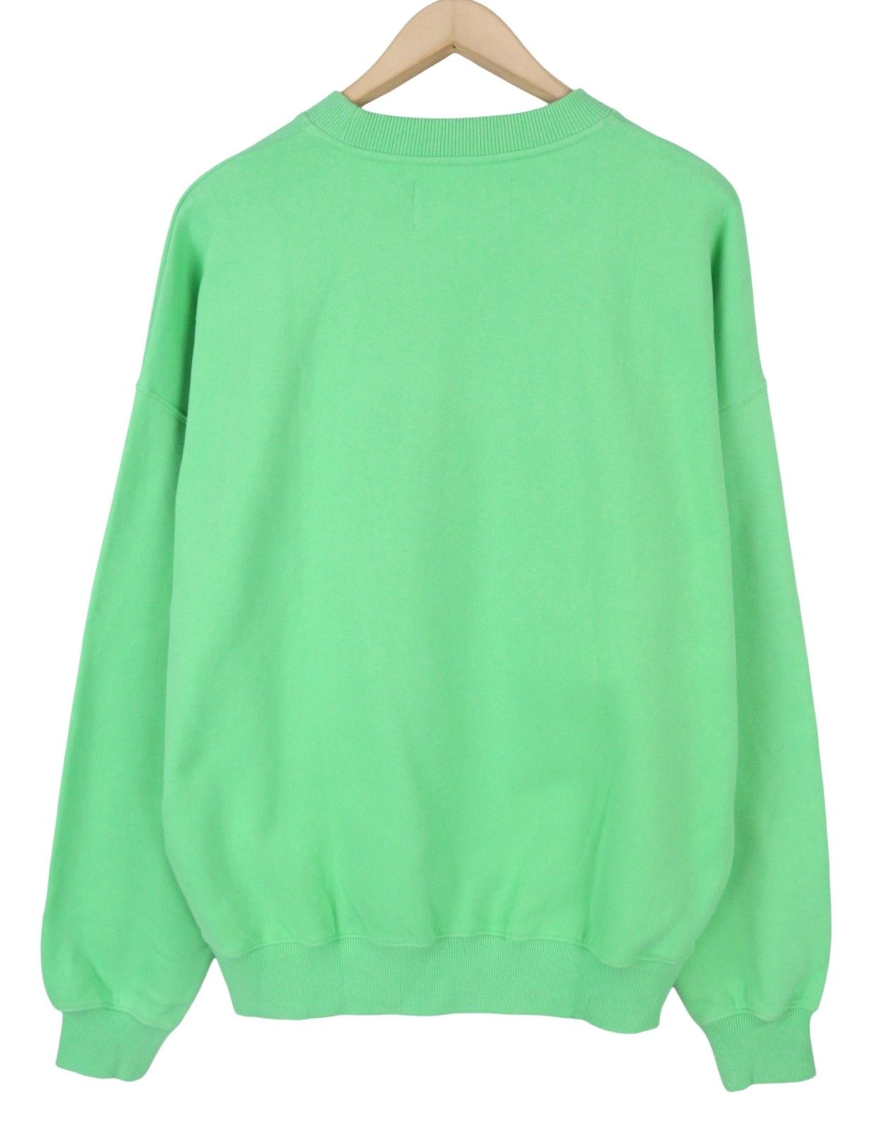 Calvin Klein L Green Crew Embroidered Logo Sweatshirt 87439 Size US L / EU 52-54 / 3 - 2 Thumbnail