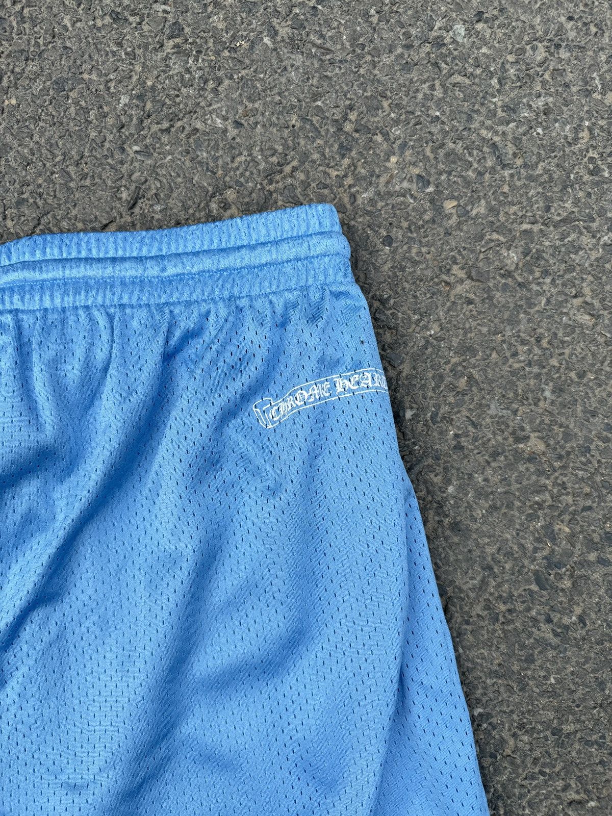 Chrome Hearts Chrome Hearts Baby Blue Mesh Shorts Sz. XXL Size US 38 / EU 54 - 12 Thumbnail