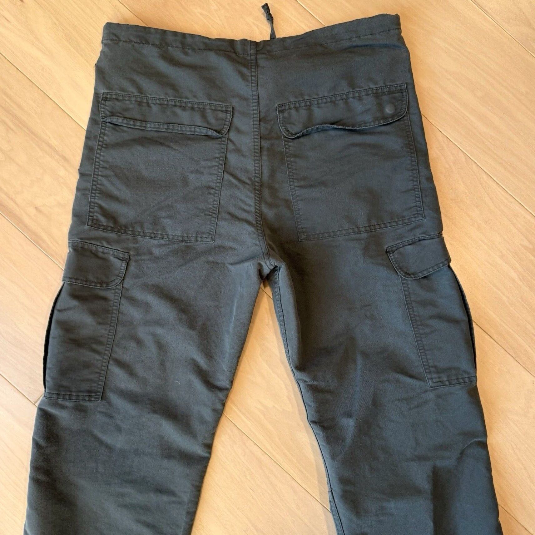 Levi's VINTAGE Levi's Silvertab Cargo Pants 37 Men Gray 90s Streetwear Baggy Levi's 315 Straight Pocket 5-Pocket Canvas Workwear Casual Size US 37 - 7 Thumbnail