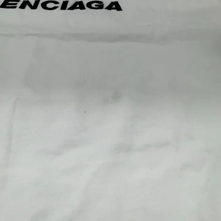 Balenciaga Balenciaga Balenciaga SS22 Tiger Logo White TShirt -2507 Size US L / EU 52-54 / 3 - 9 Thumbnail