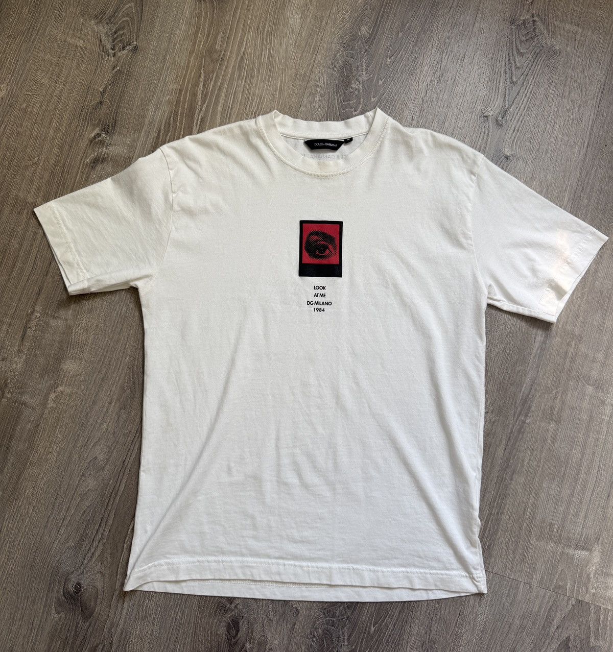 Dolce & Gabbana Dolce & Gabanna Vintage Look At Me Since 2012 Shirt🔥 Size US M / EU 48-50 / 2 - 1 Thumbnail