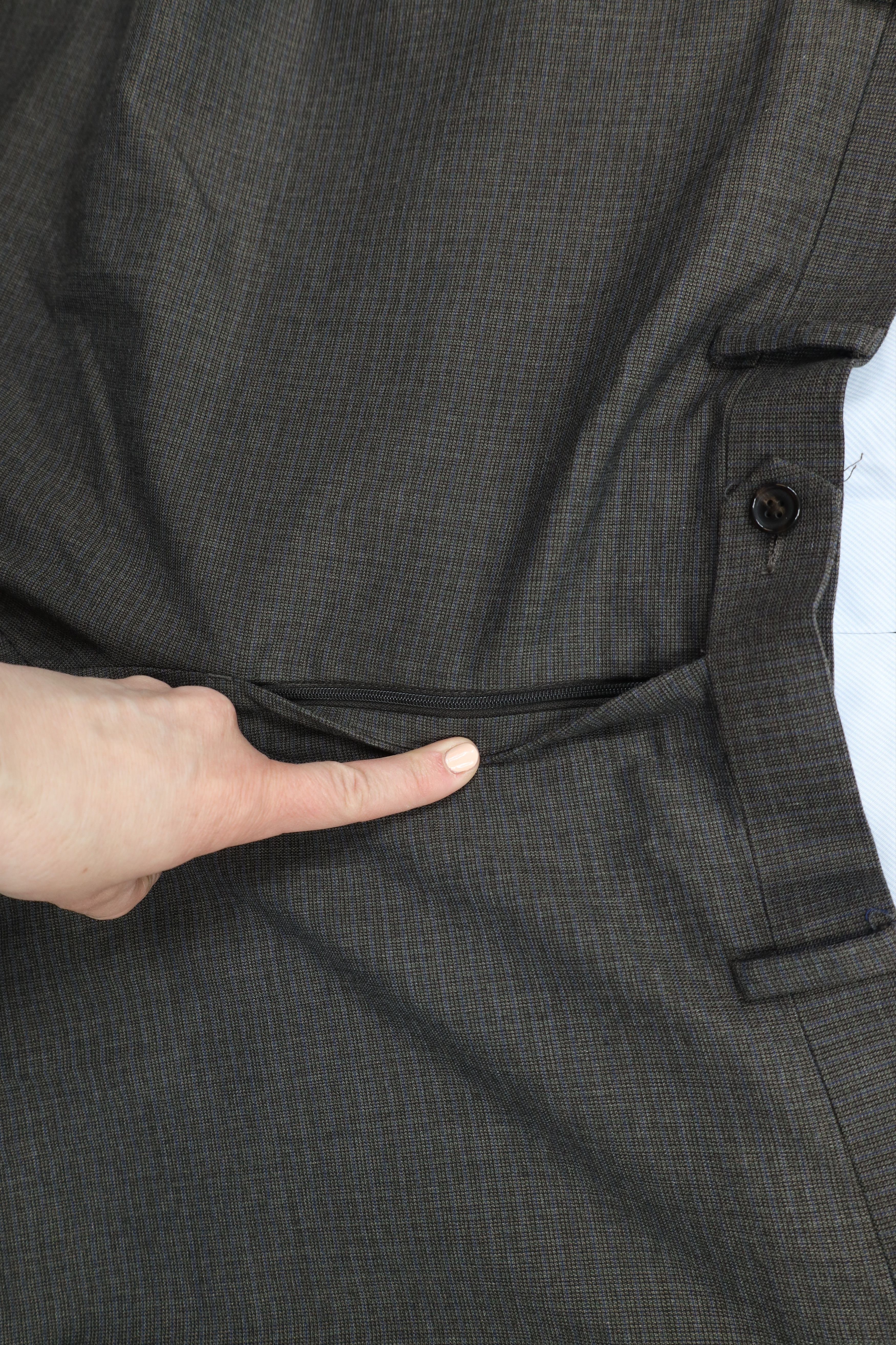 Ralph Lauren × Vintage Vintage Ralph Lauren Fit Wide Leg Chino Pants Trousers Size US 38 / EU 54 - 6 Thumbnail