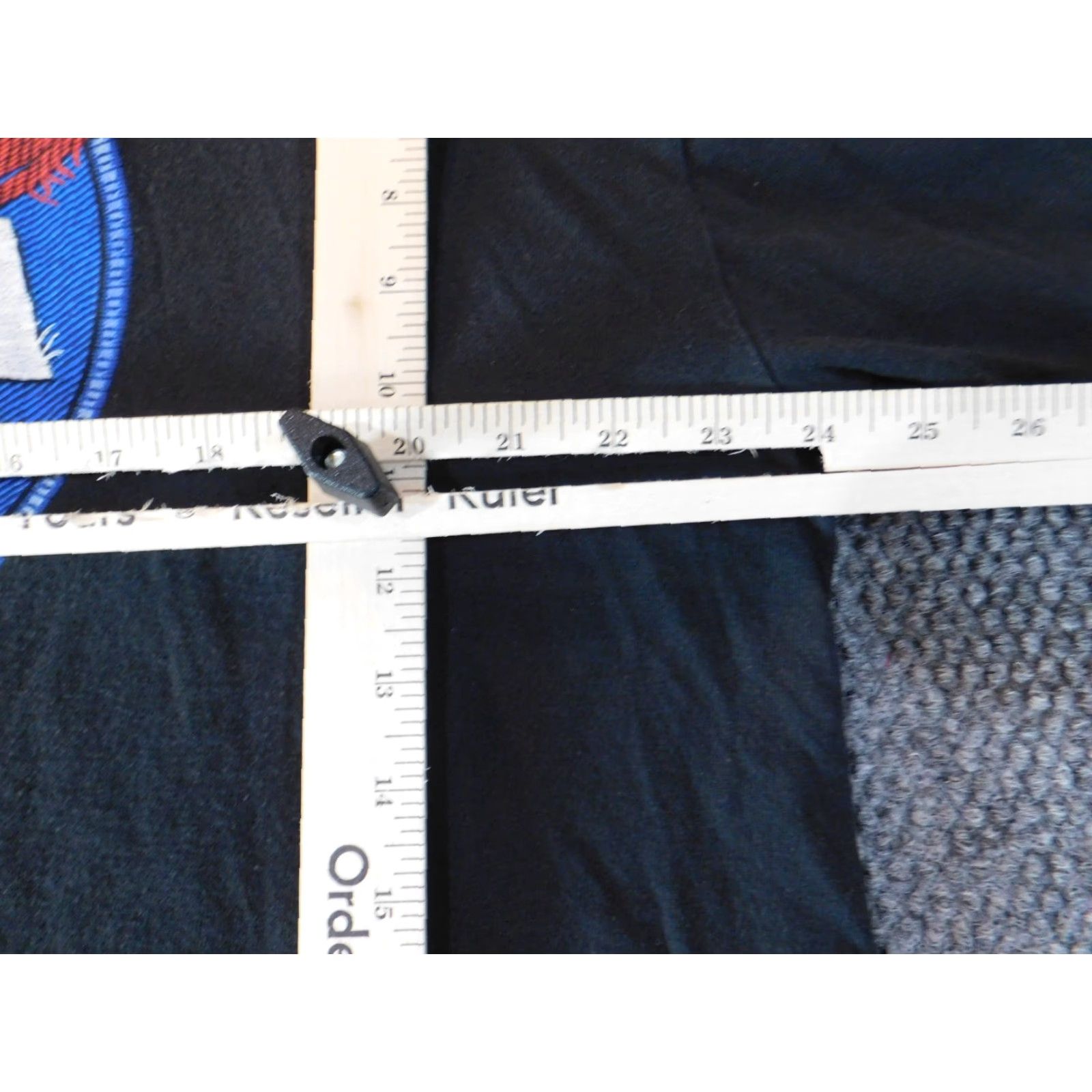 NASA Nasa Mens Shirt 2XL Black Long Sleeve Logo Graphic Space Aero Shirt Mens XXL Black Logo Space Aero Size US XXL / EU 58 / 5 - 4 Thumbnail