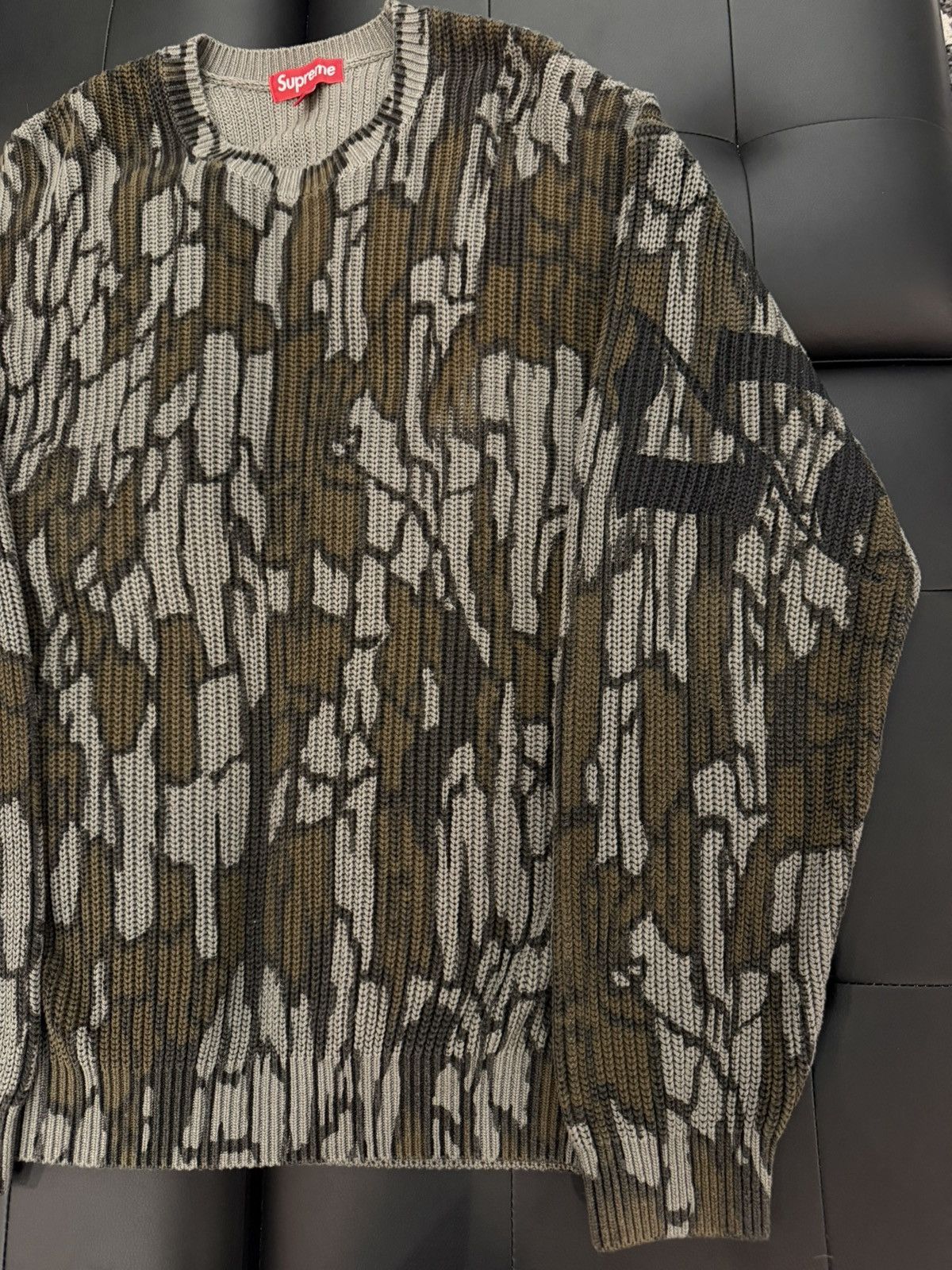 Supreme Size XL - Supreme Old English Printed Sweatshirt Mossy Oak Size US XL / EU 56 / 4 - 3 Thumbnail