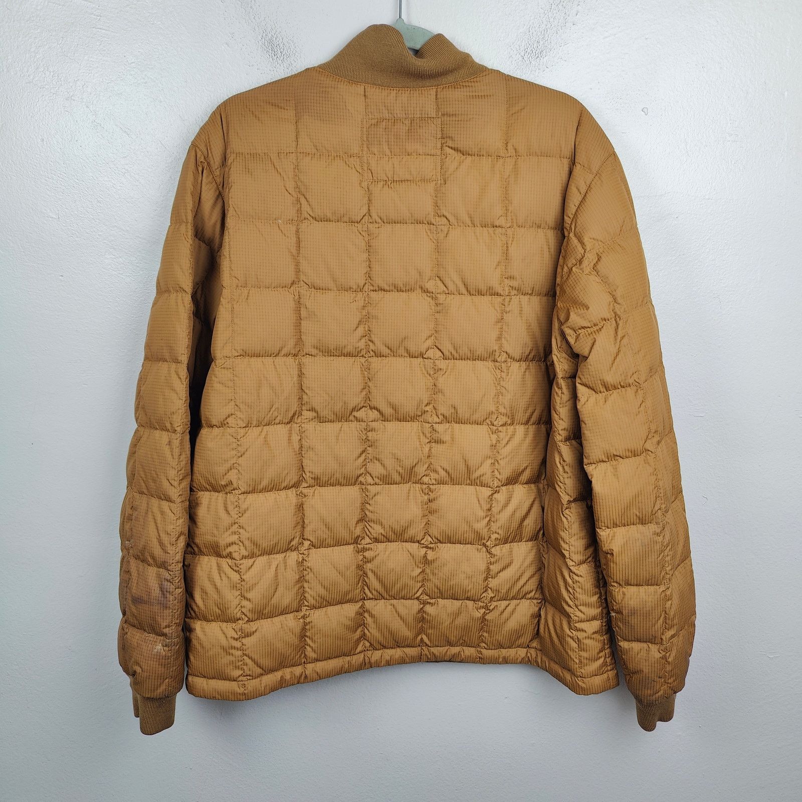 Eddie Bauer Eddie Bauer Original 1957 Down Super Sweater Mens Large Tan Size US L / EU 52-54 / 3 - 7 Thumbnail