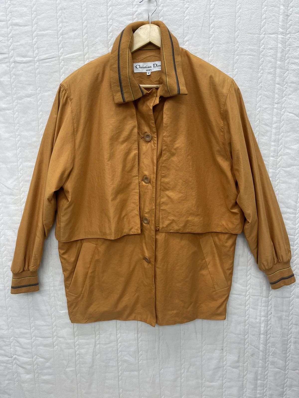 Christian Dior Monsieur × Designer × Dior ARCHIVE💥CHRISTIAN DIOR SPORTS BACK HIT JACKET Size US M / EU 48-50 / 2 - 4 Thumbnail