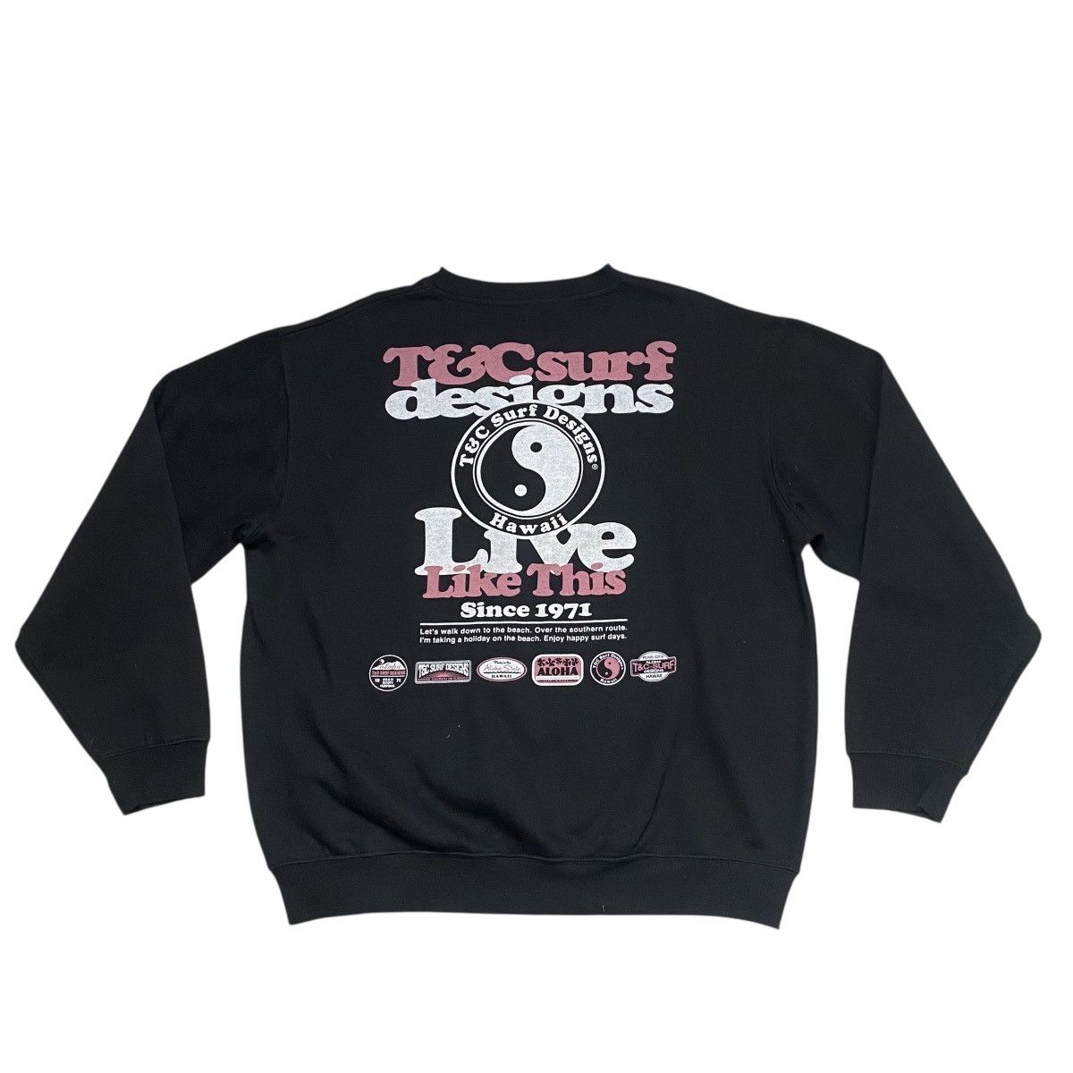 Japanese Brand T&C surf design sweatshirt Size US L / EU 52-54 / 3 - 3 Thumbnail