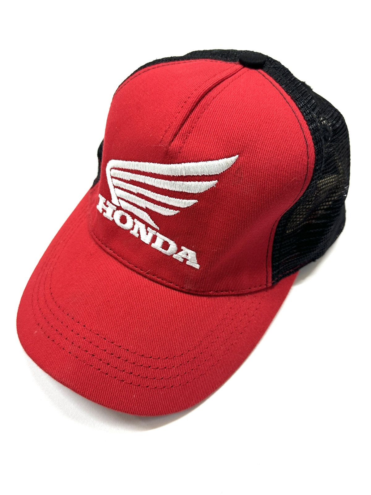 Honda Rare Vintage HONDA Racing Hat Baseball Cap Adjustable Size ONE SIZE - 1 Thumbnail