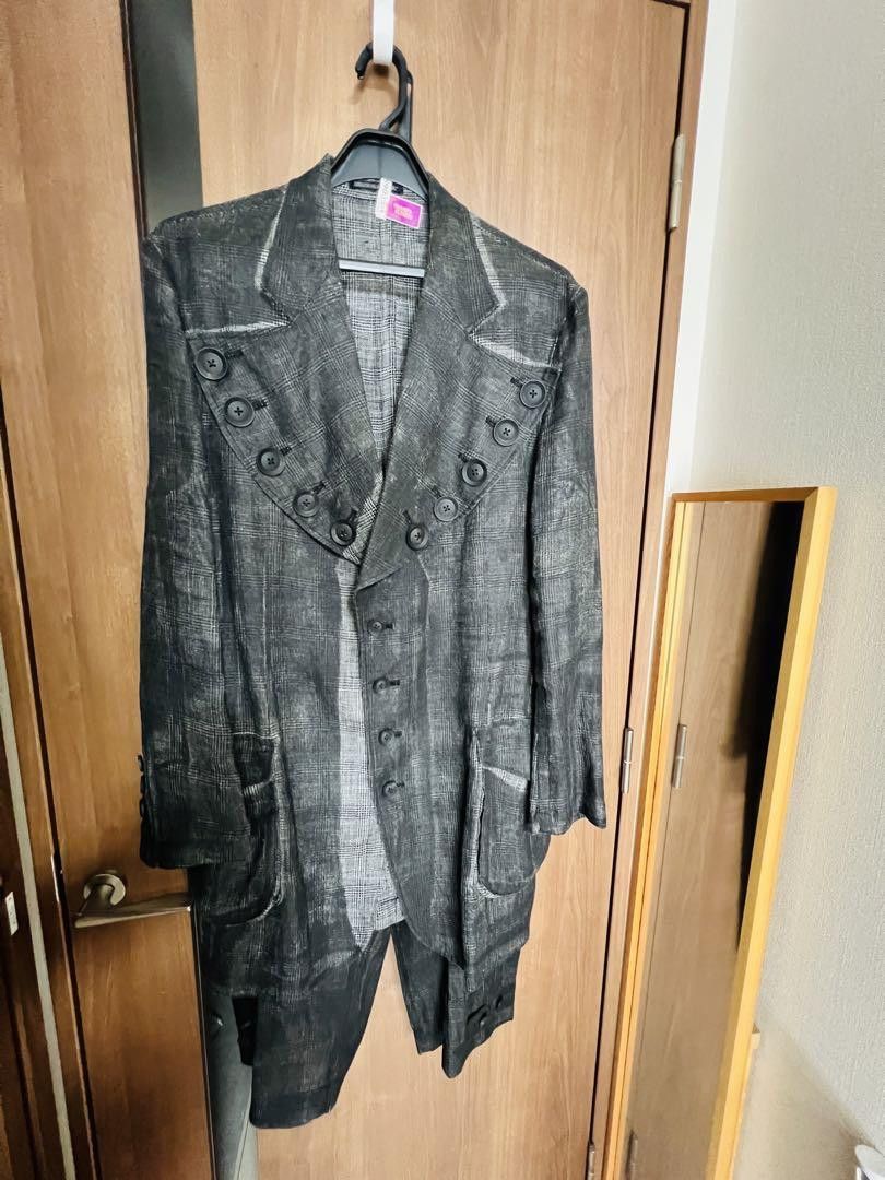 Yohji Yamamoto Yohji Yamamoto pour homme 2022ss Look6 setup Size US M / EU 48-50 / 2 - 3 Thumbnail