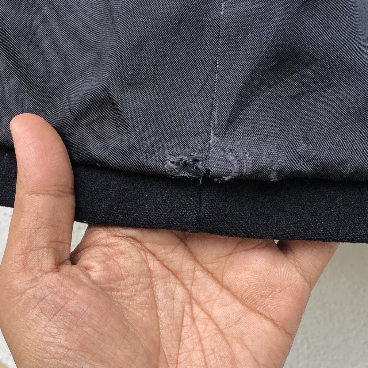 Comme des Garcons VTG 1988 COMME des GARÇONS Homme Long Peacoat Jacket Size US M / EU 48-50 / 2 - 17 Thumbnail