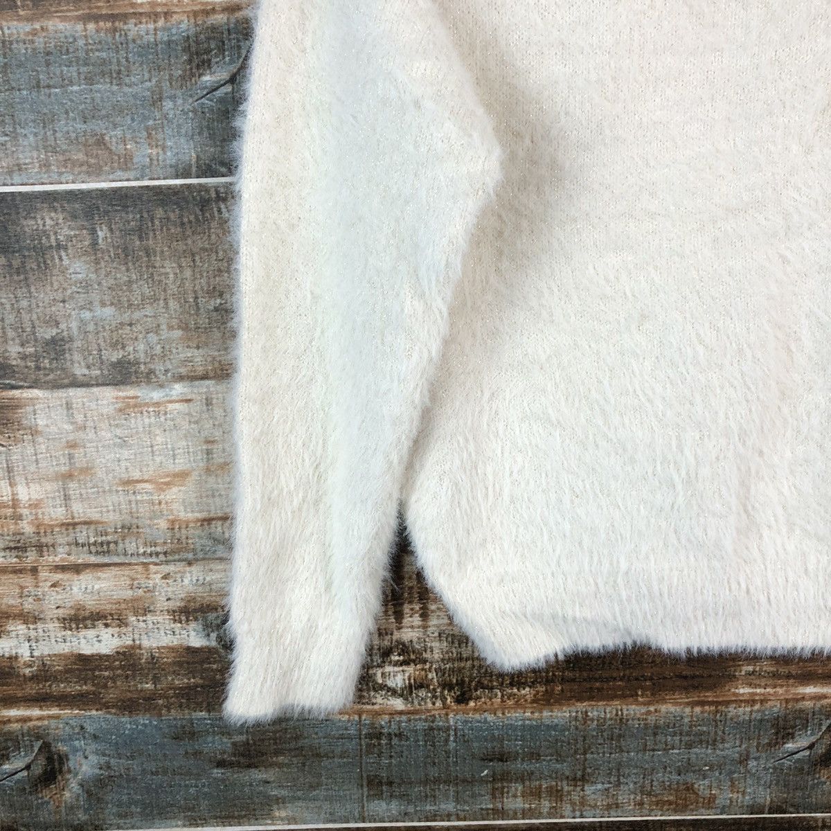 Vintage DLL Majestic Legon Cream Mohair Knitwear #C049 Size M / US 6-8 / IT 42-44 - 15 Thumbnail