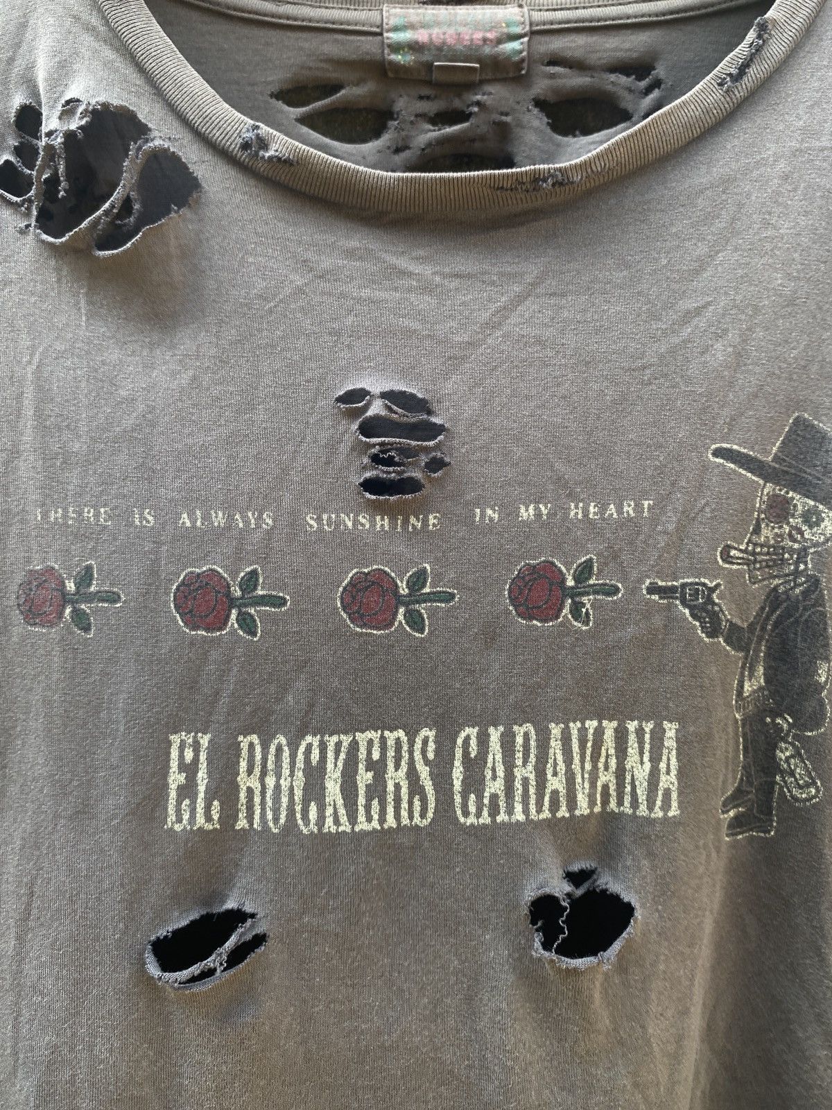 4GSELLER × Vintage THRASHED FADED DISTRESSED WACKO MARIA TEE ERD STYLE Size US L / EU 52-54 / 3 - 3 Thumbnail