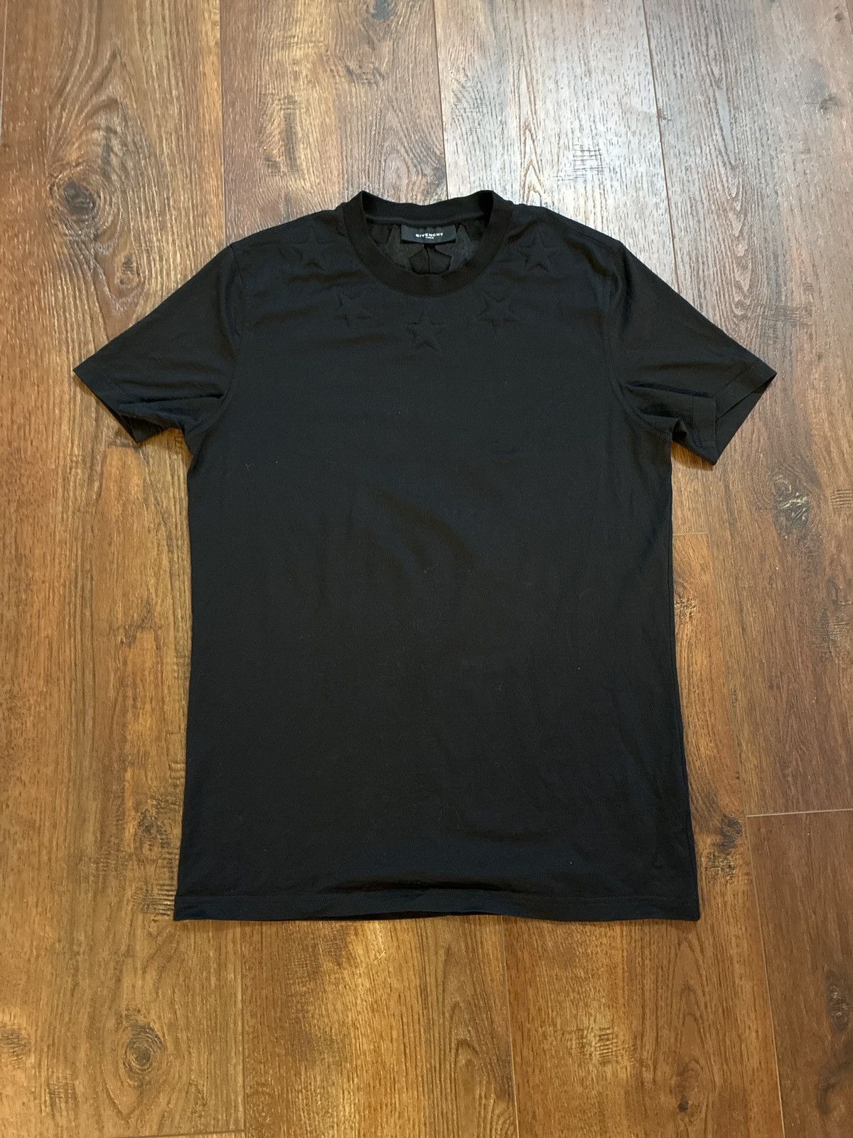 Givenchy Black Givenchy Puff star Collared T-shirt Size US S / EU 44-46 / 1 - 1 Thumbnail