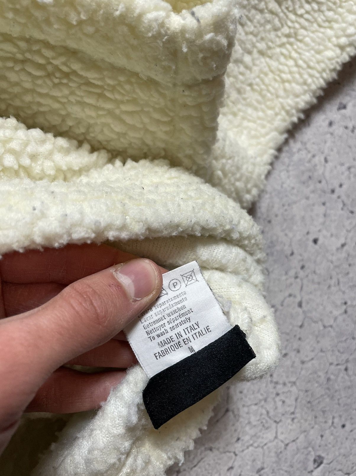 Napapijri Vintage Fleece Sherpa Sweatshirt Half 1/4 Zip Napapijri Y2K Size US L / EU 52-54 / 3 - 3 Thumbnail