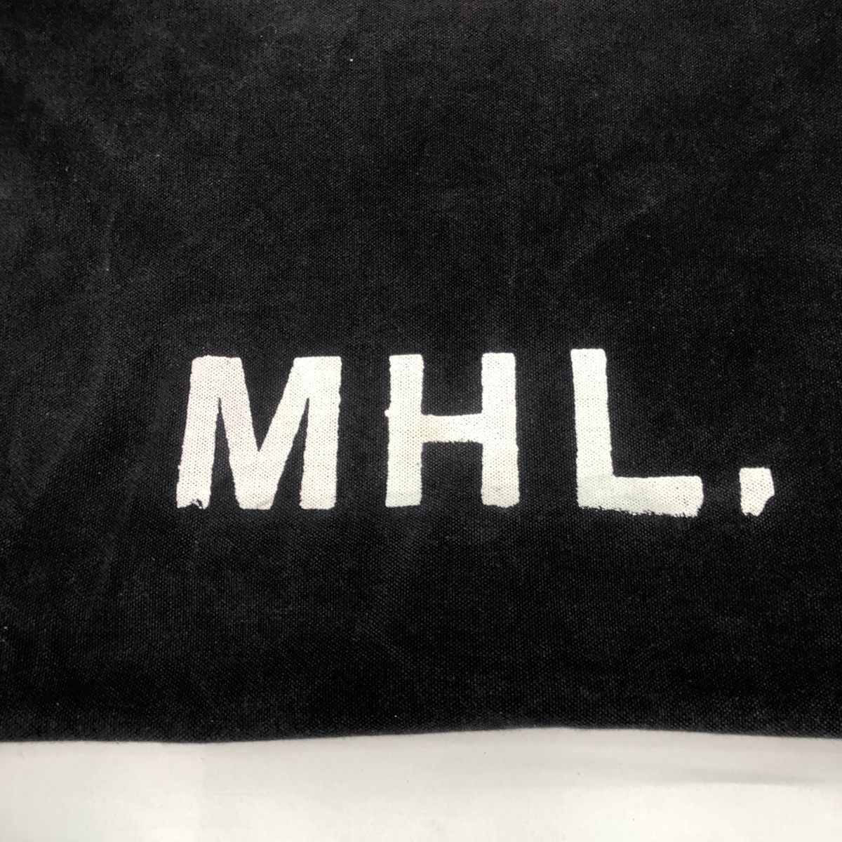 Margaret Howell MHL. MARGARET HOWELL CANVAS BLACK TOTE BAG Size ONE SIZE - 3 Thumbnail