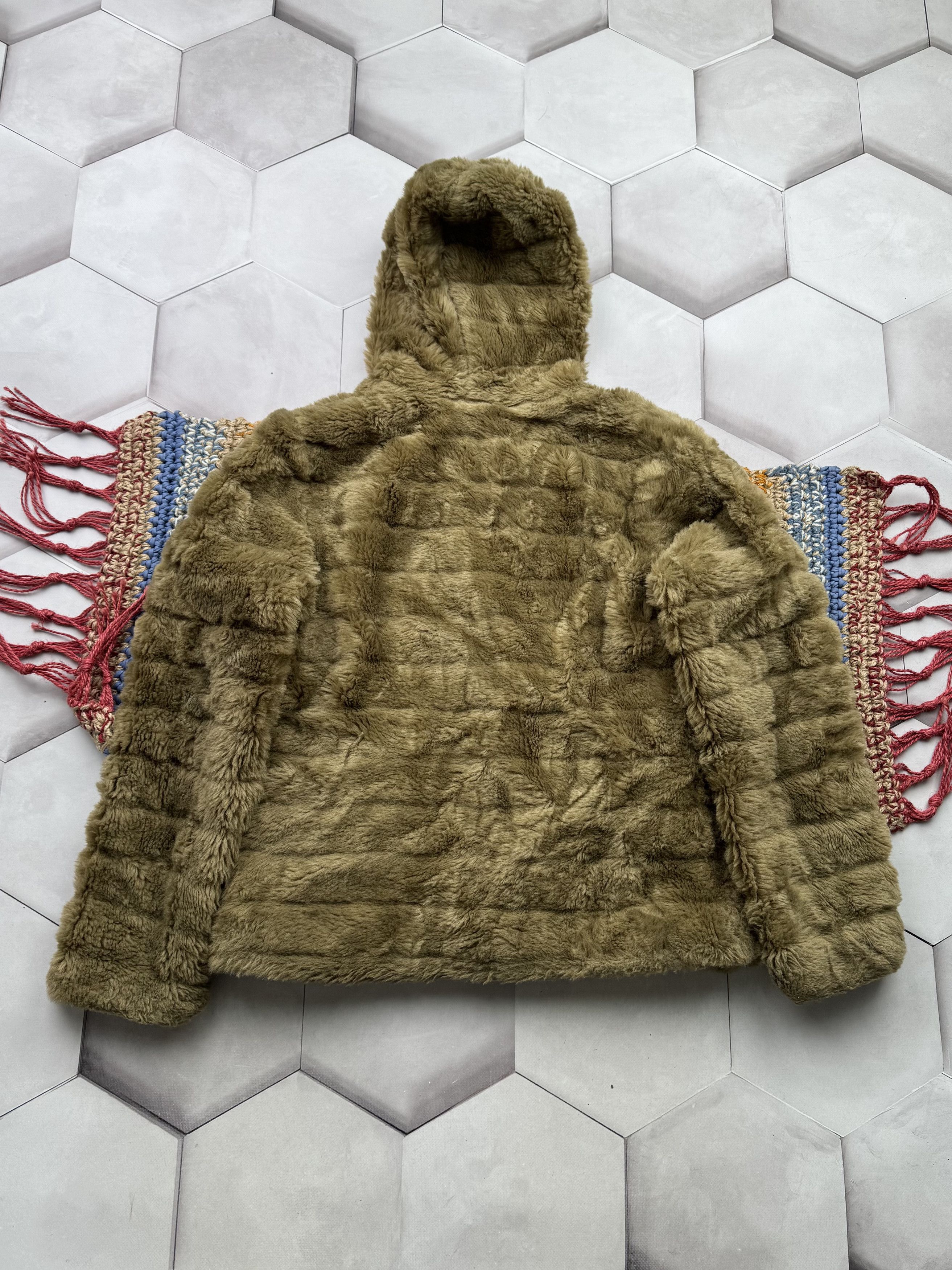 Japanese Brand Vintage Faux Fur Hooded Jacket (E4) Size US S / EU 44-46 / 1 - 6 Thumbnail