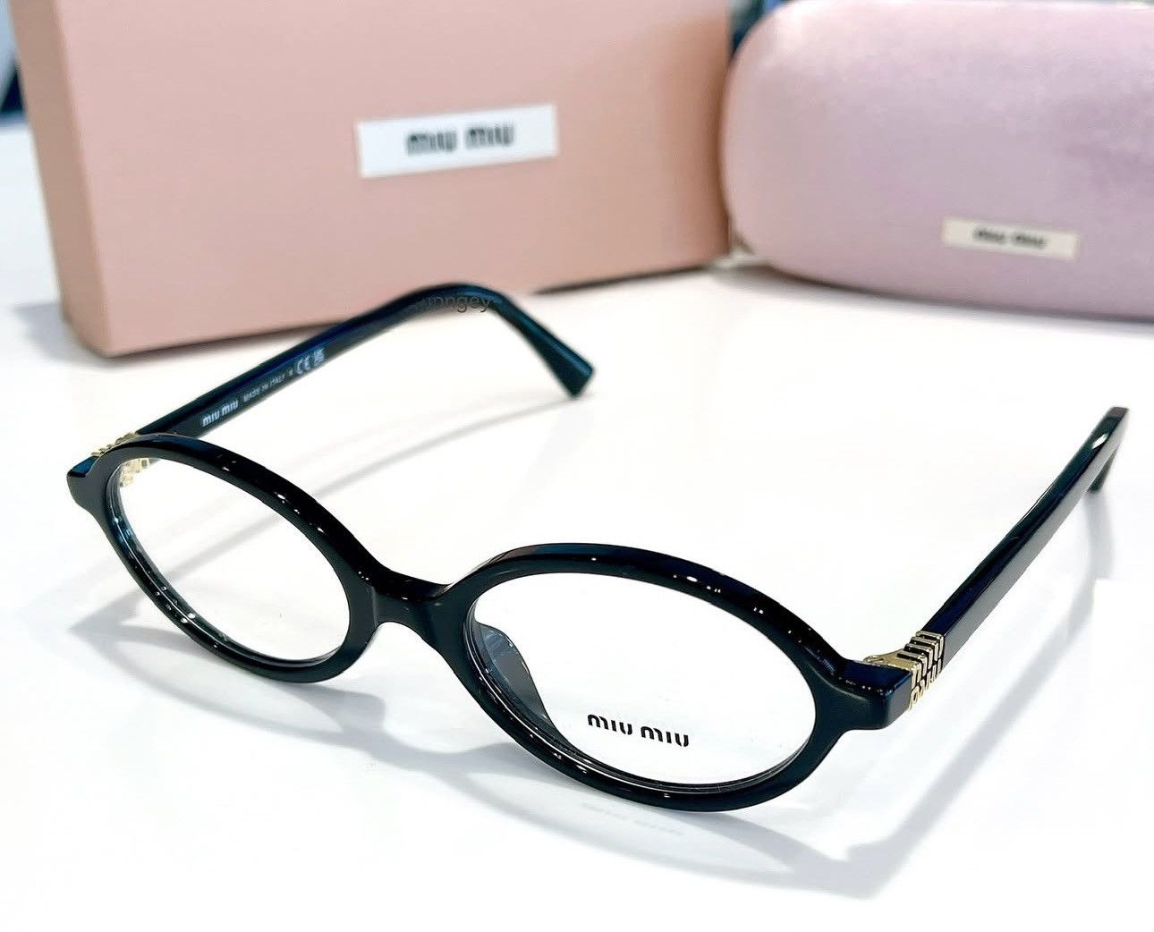 Miu Miu × Vintage NEW Miu Miu sunglasses MU 01XV 1AB-1O1 Size ONE SIZE - 6 Thumbnail