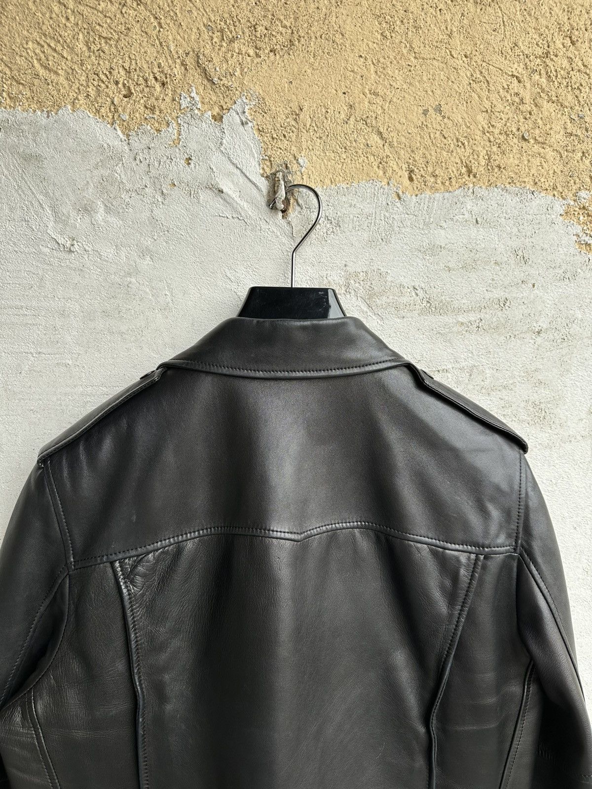 Hedi Slimane × Saint Laurent Paris [50] 2015 Black L01 lambskin leather jacket Size US M / EU 48-50 / 2 - 10 Thumbnail