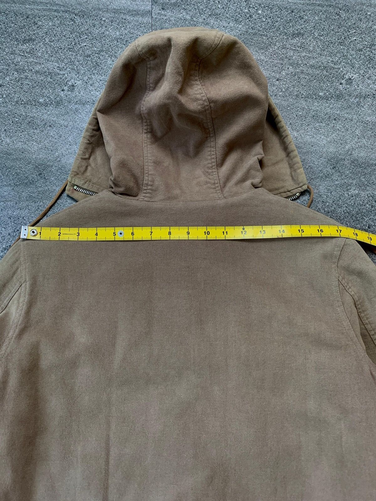 Helmut Lang FREE TAX! Vintage Cotton Military Heavy Coat Jacket Size US S / EU 44-46 / 1 - 16 Thumbnail